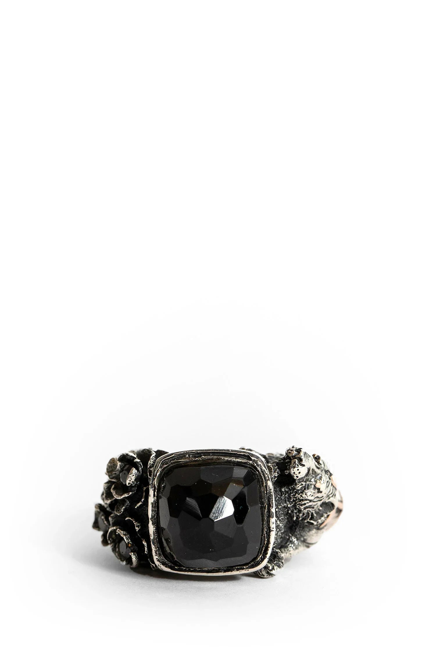 Corsair Silver Ring With Onyx Stone - Antonioli.eu