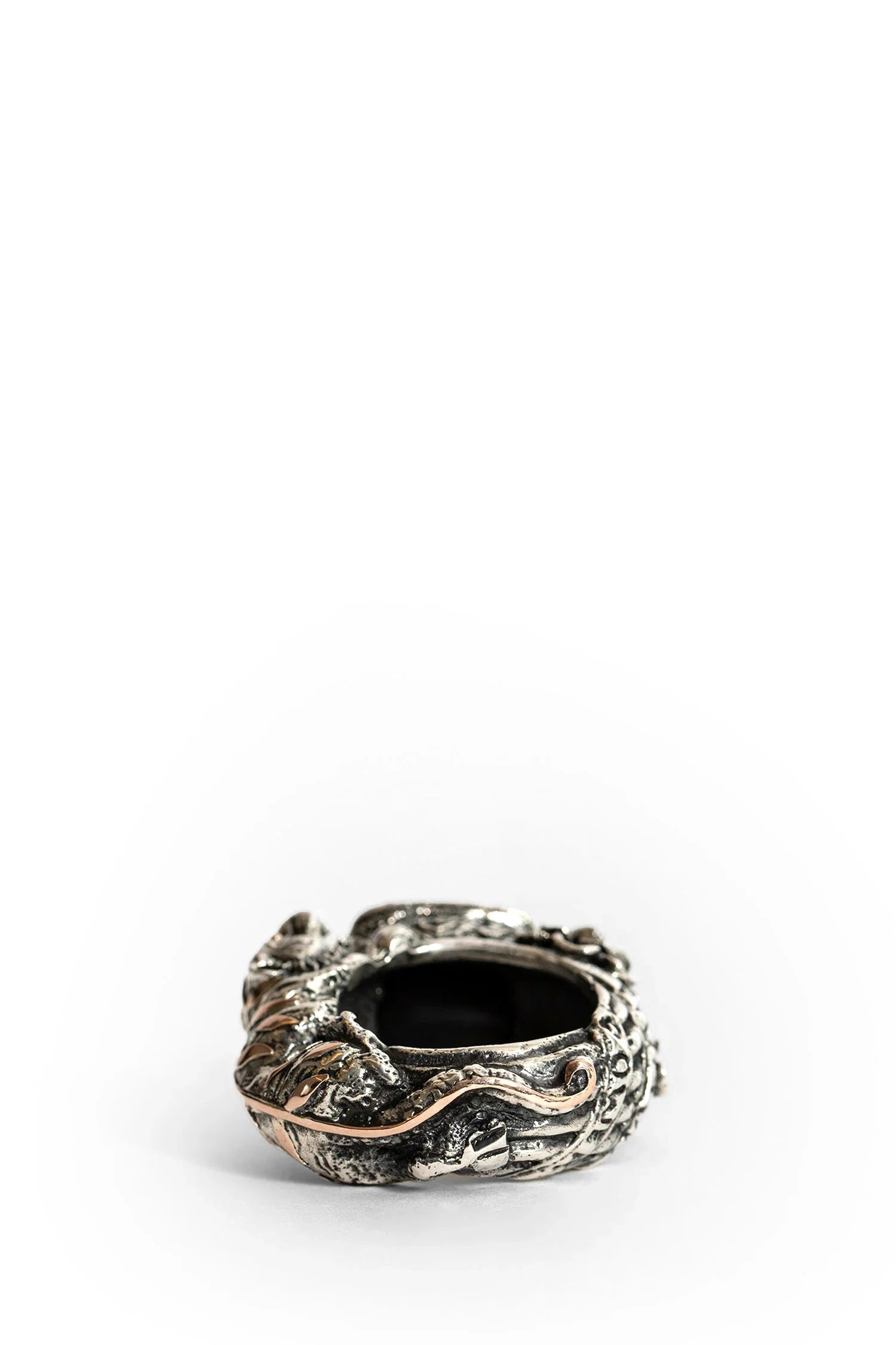 Corsair Silver Ring With Onyx Stone - Antonioli.eu