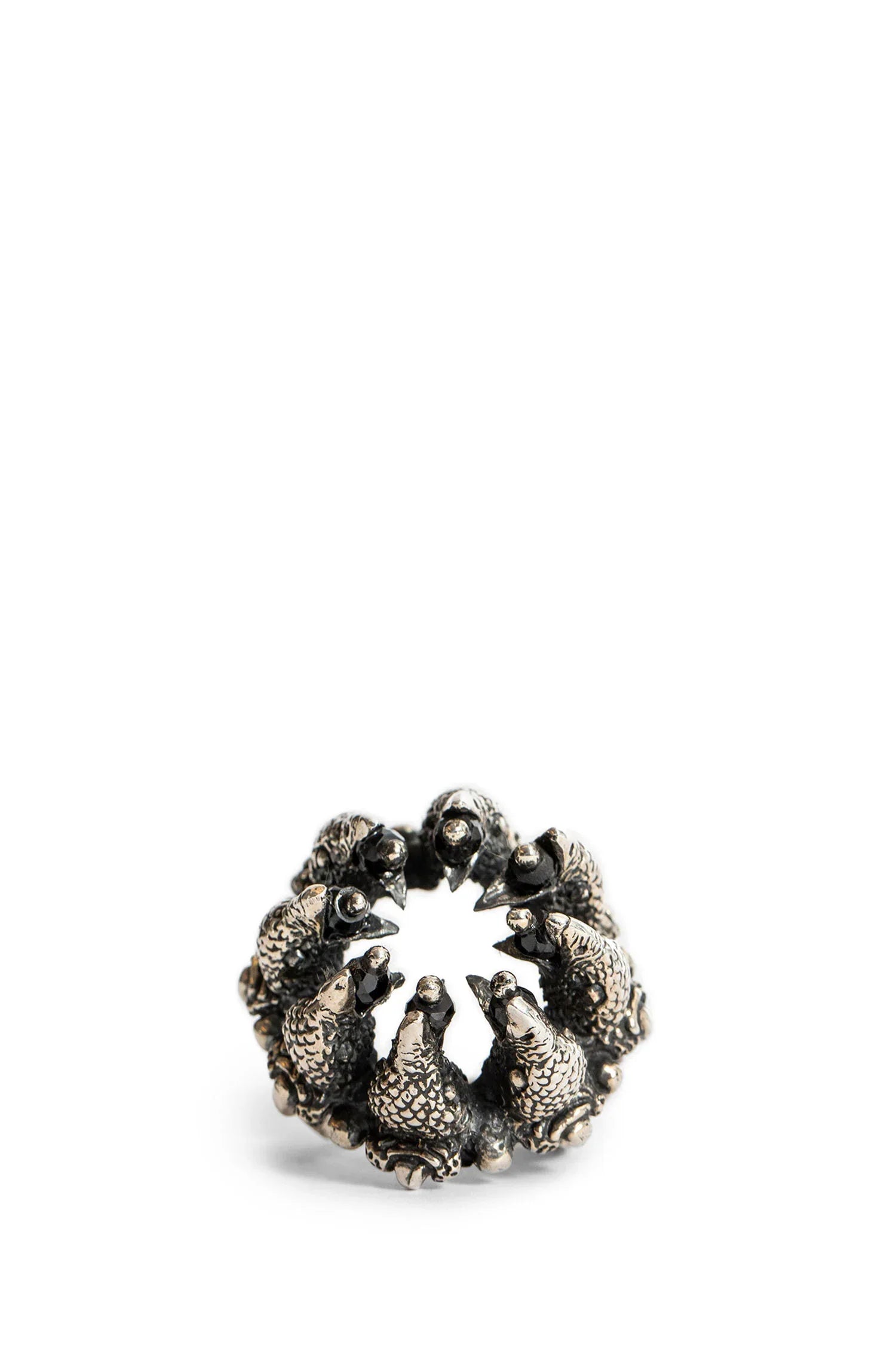 Black Stone Details Parrot Vortex Ring - Antonioli.eu
