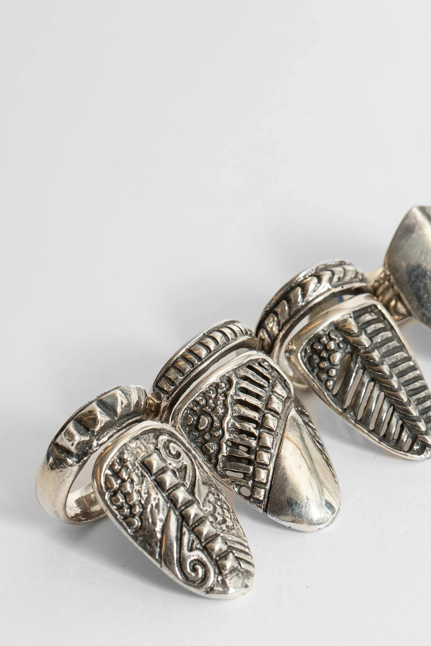4 Nails Ring Set - Antonioli.eu