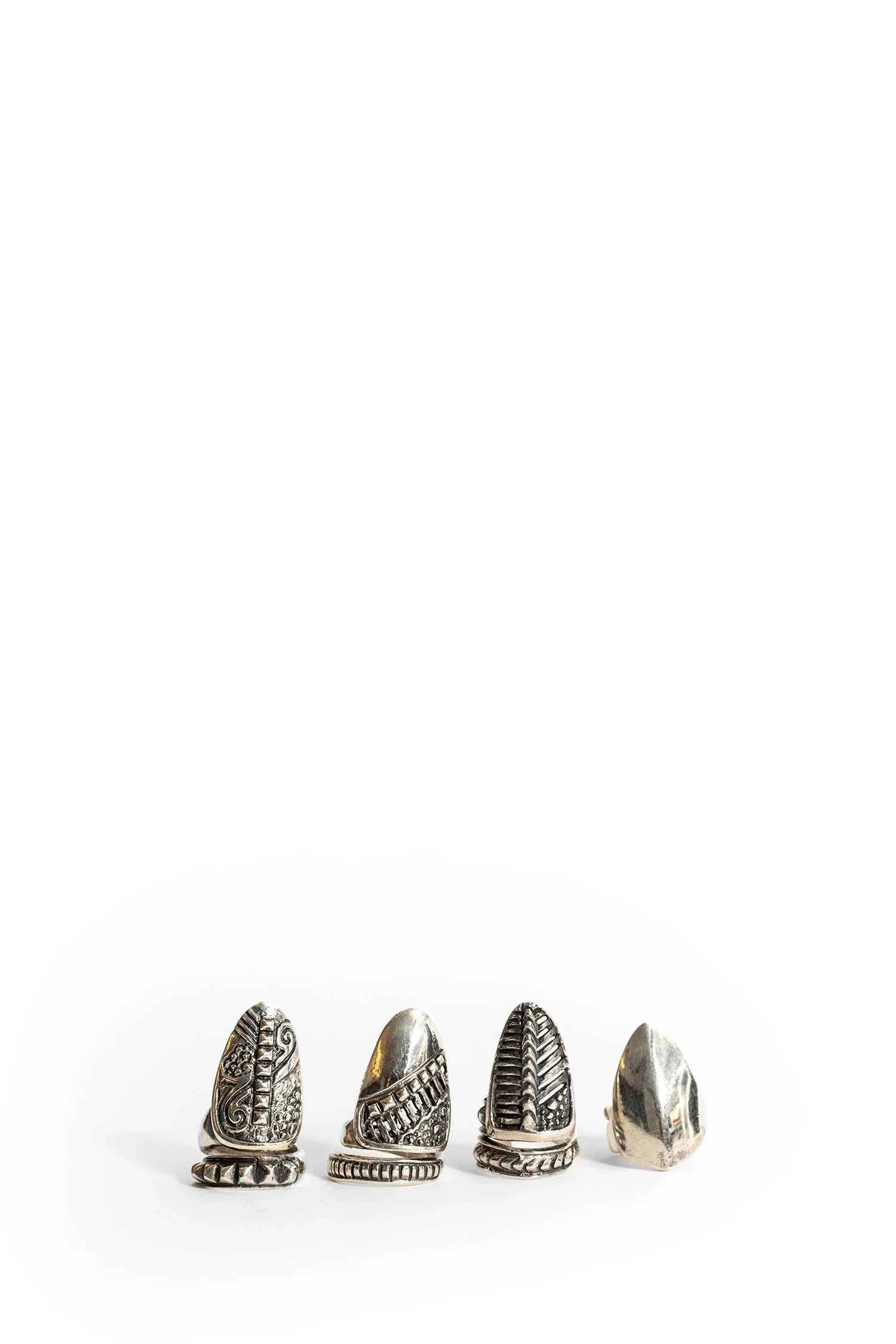 4 Nails Ring Set - Antonioli.eu