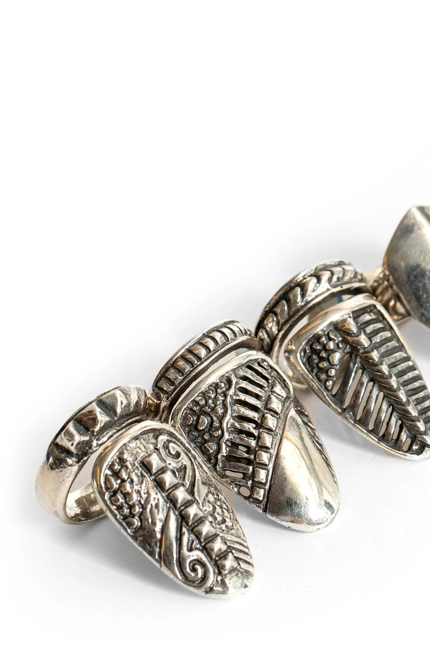 4 Nails Ring Set - Antonioli.eu