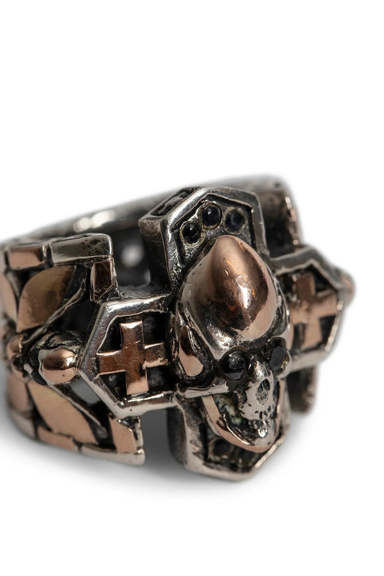Cross Skull Ring - Antonioli.eu