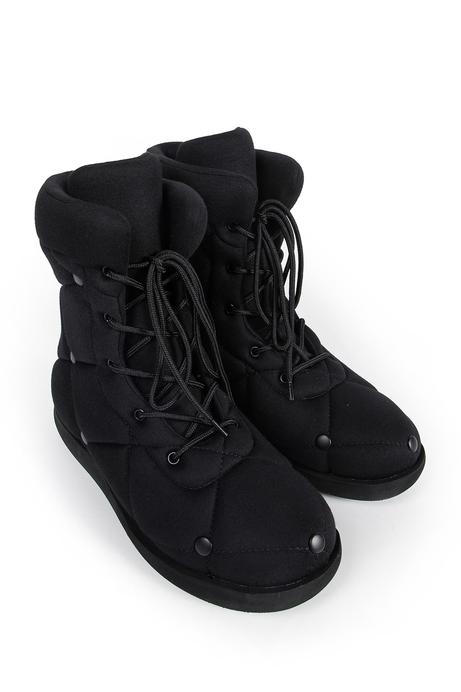 PE/Tricot Brushed Snow Boots