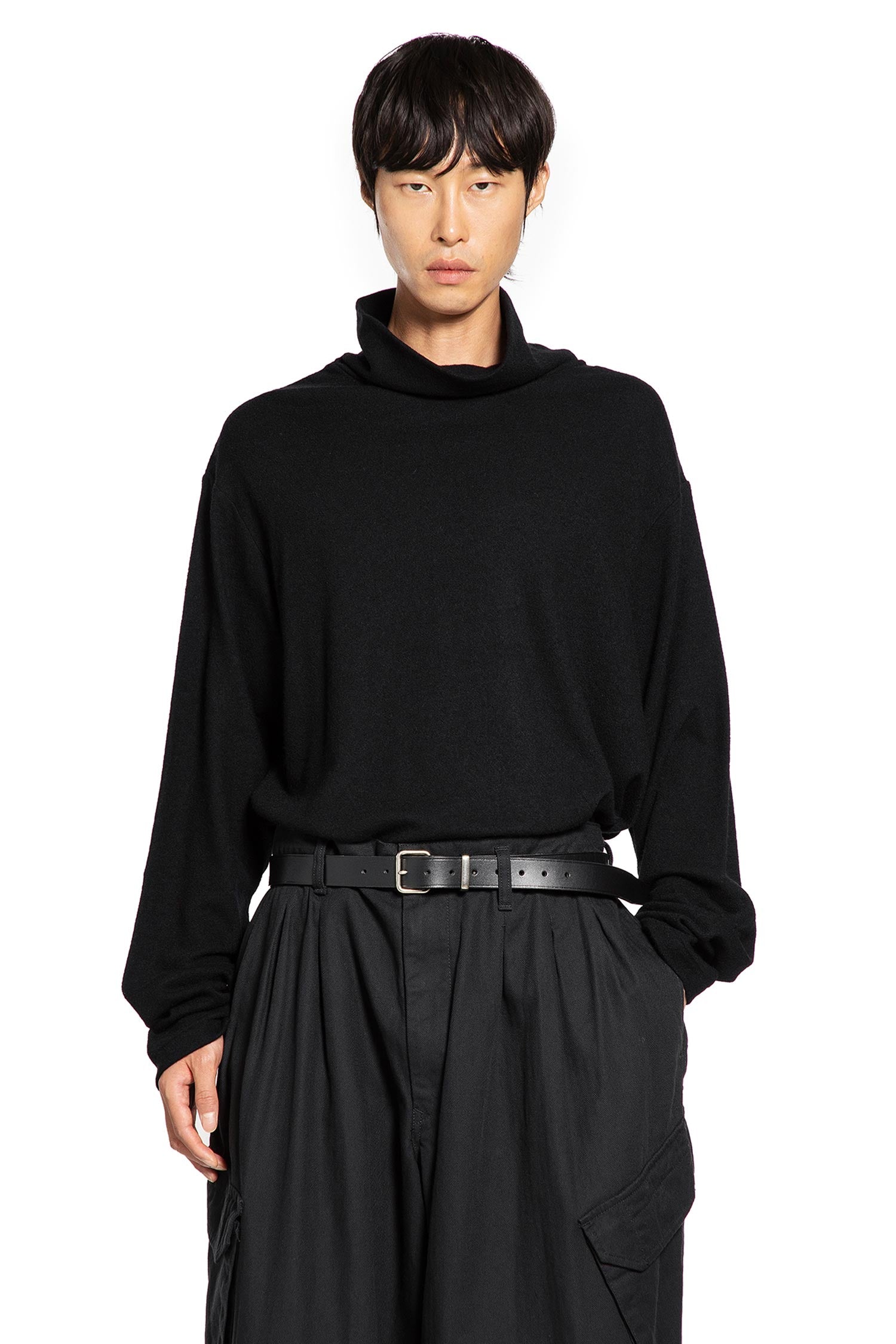 Wool Turtleneck Long Sleeve Top - Antonioli.eu