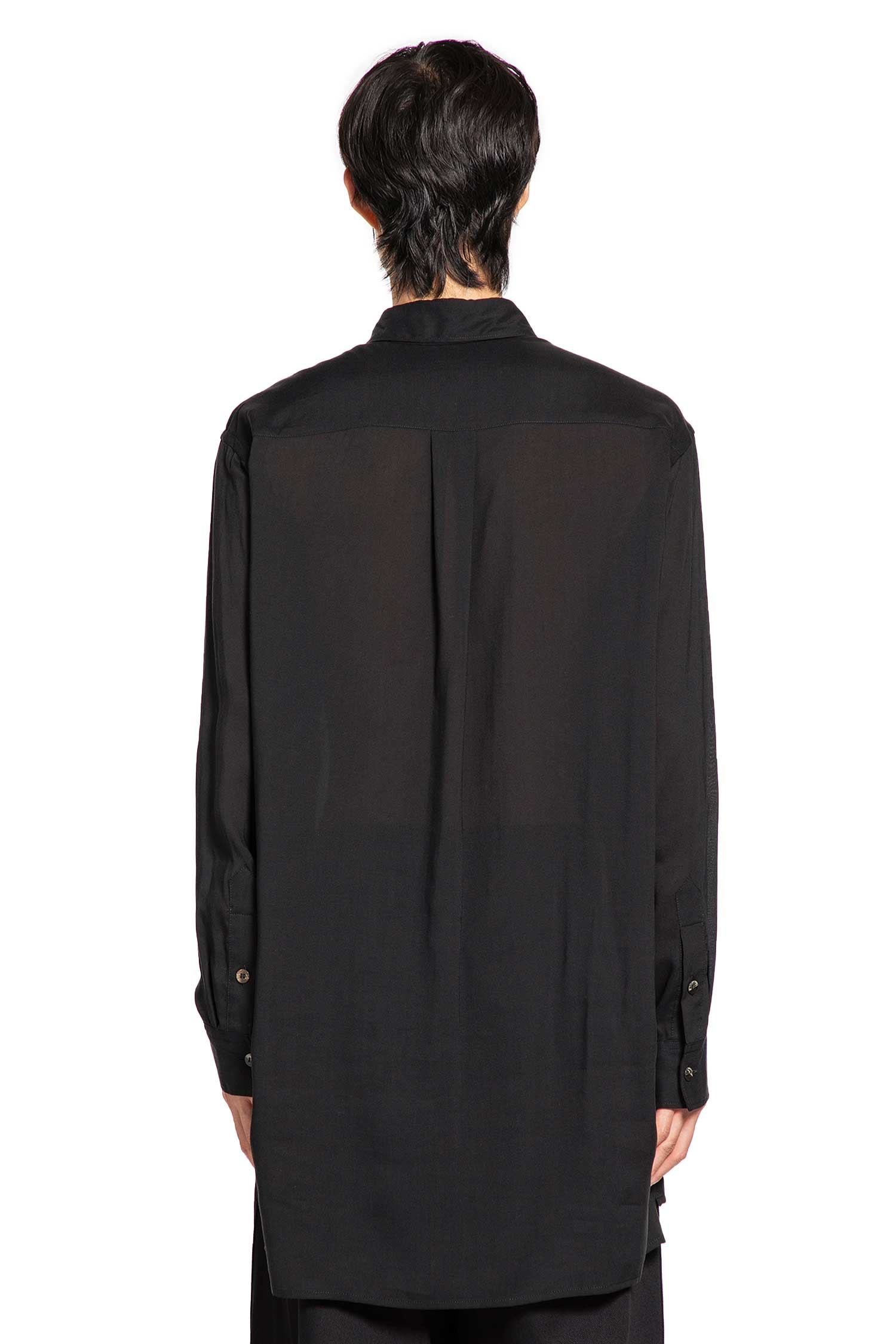 Broad Shirt with Triple Collar