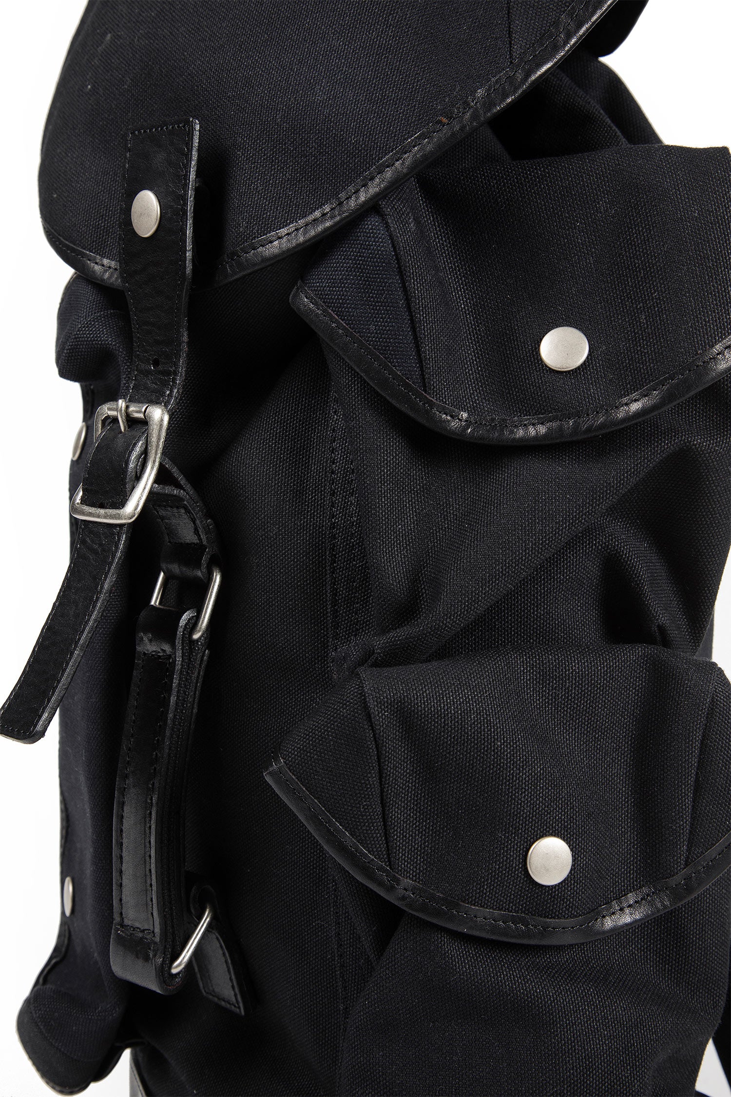 Y'S FOR MEN MAN BLACK BACKPACKS & TRAVEL BAGS