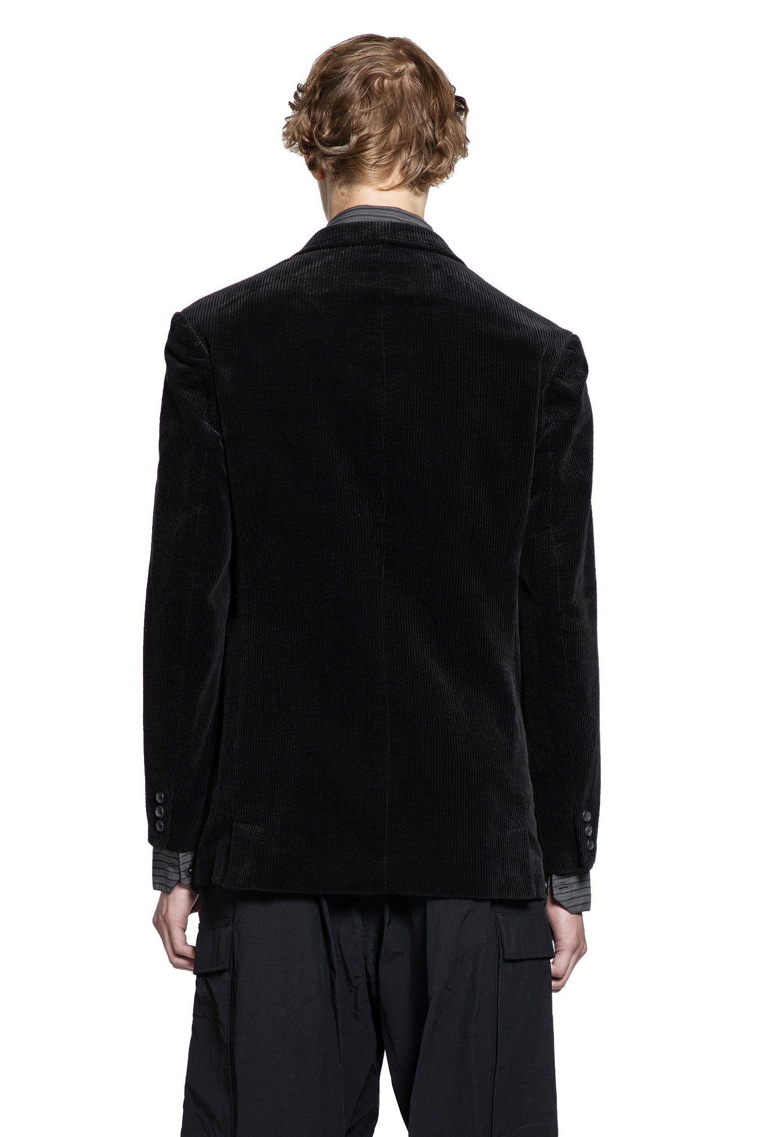 Y'S FOR MEN MAN BLACK BLAZERS