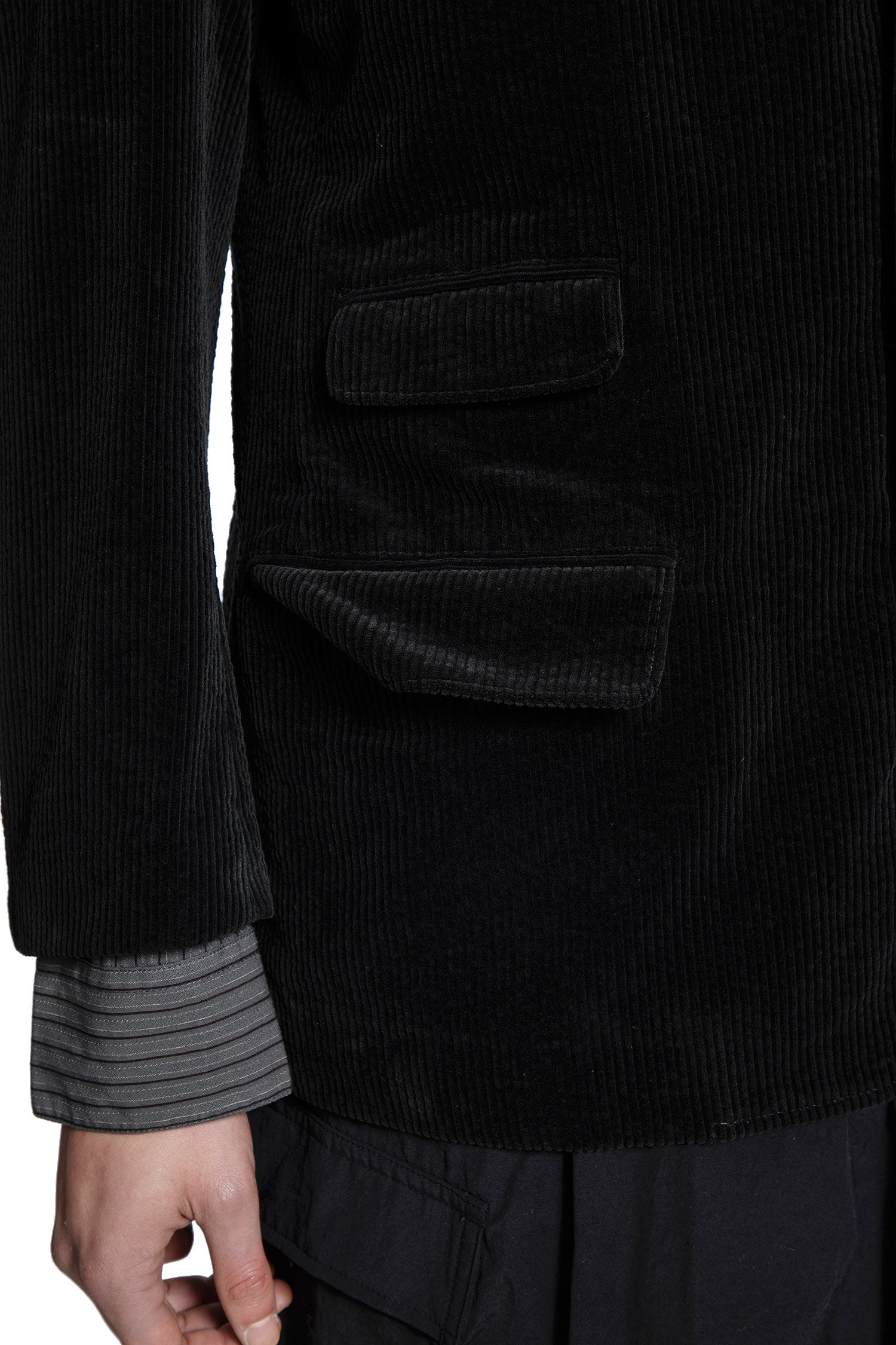 Y'S FOR MEN MAN BLACK BLAZERS