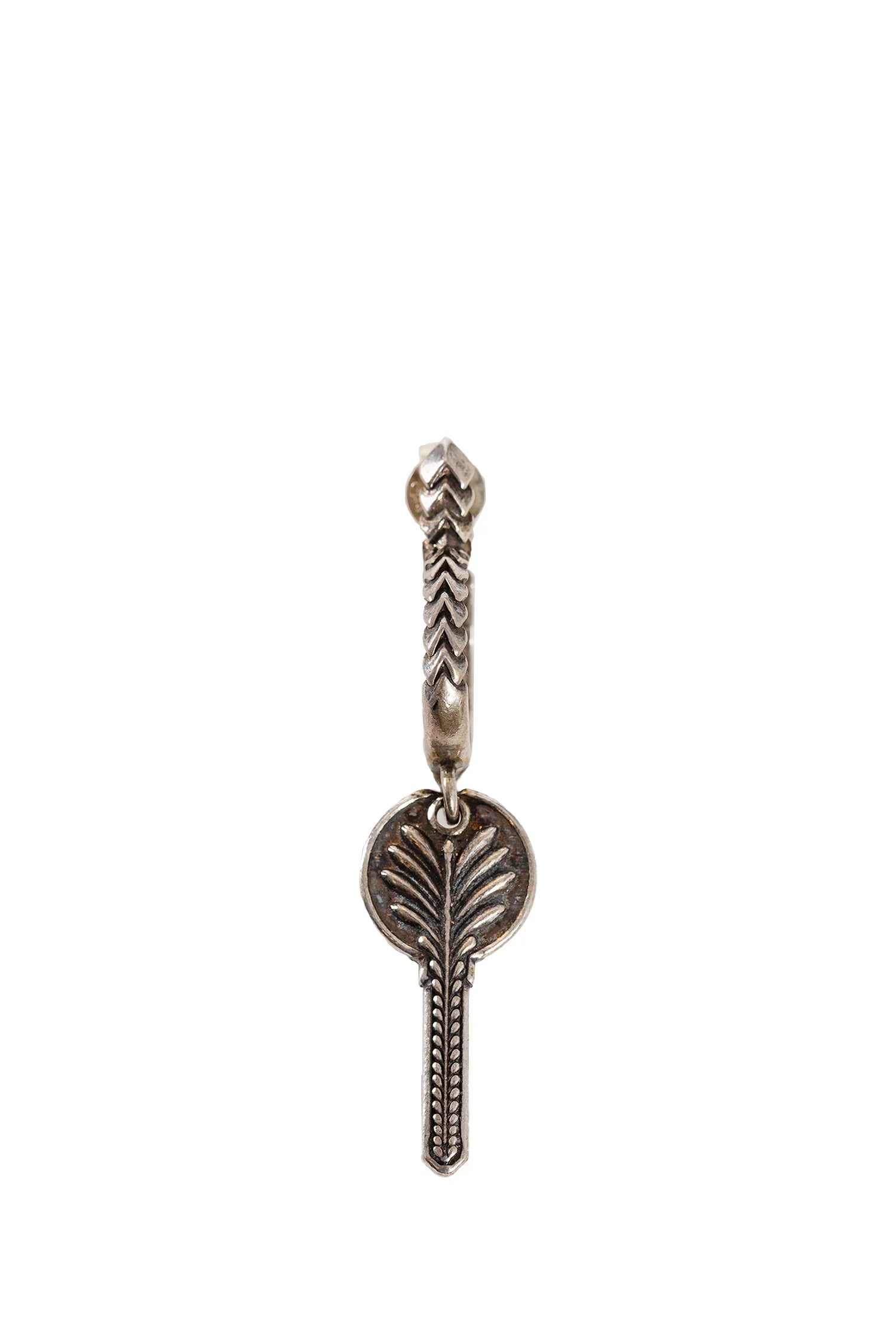 Decorated Key Earring - Antonioli.eu