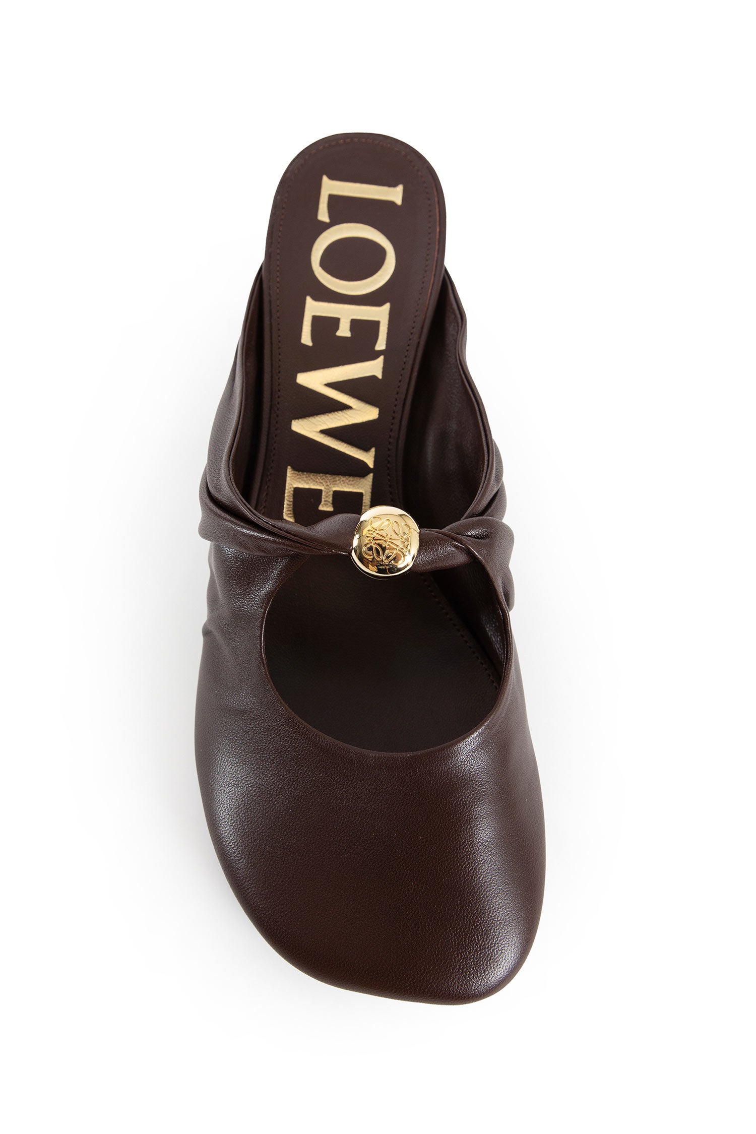 Pebble Soft Mules in Nappa Lambskin - Antonioli.eu