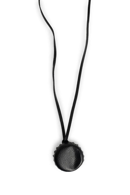 Leather Covered Resin Bottle Cap - Antonioli.eu