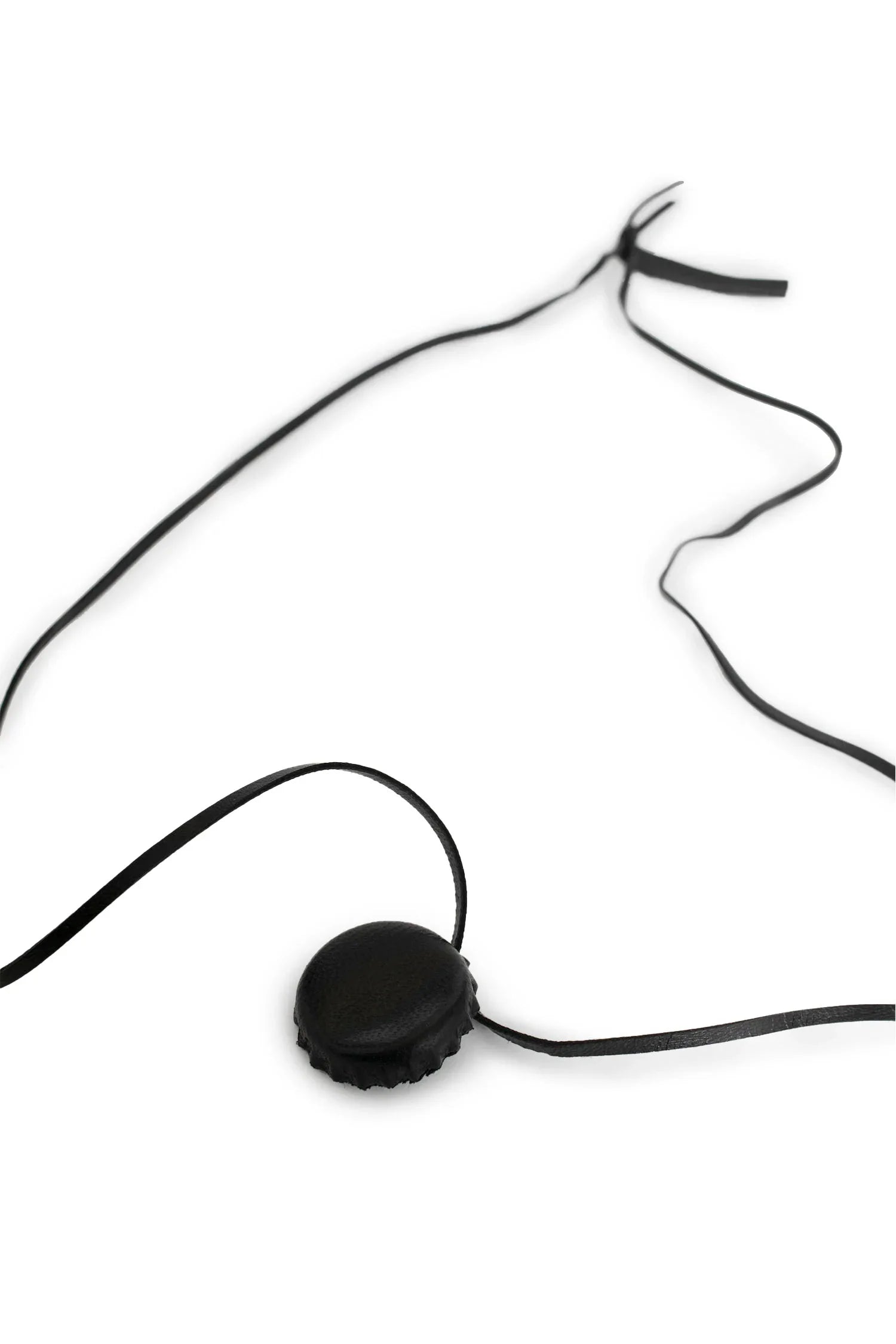 Leather Covered Resin Bottle Cap - Antonioli.eu