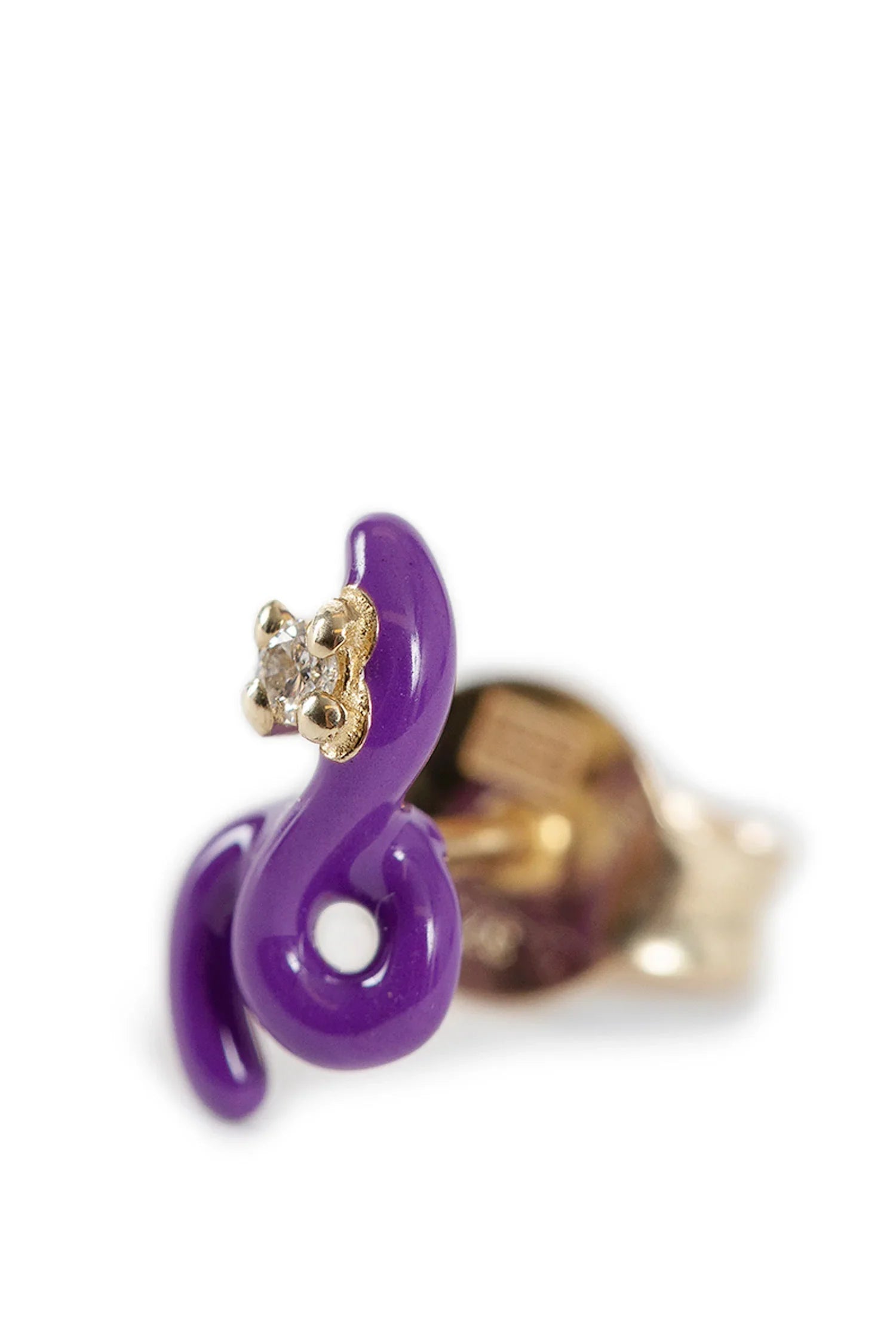 Mini Loop Single Earring - Antonioli.eu