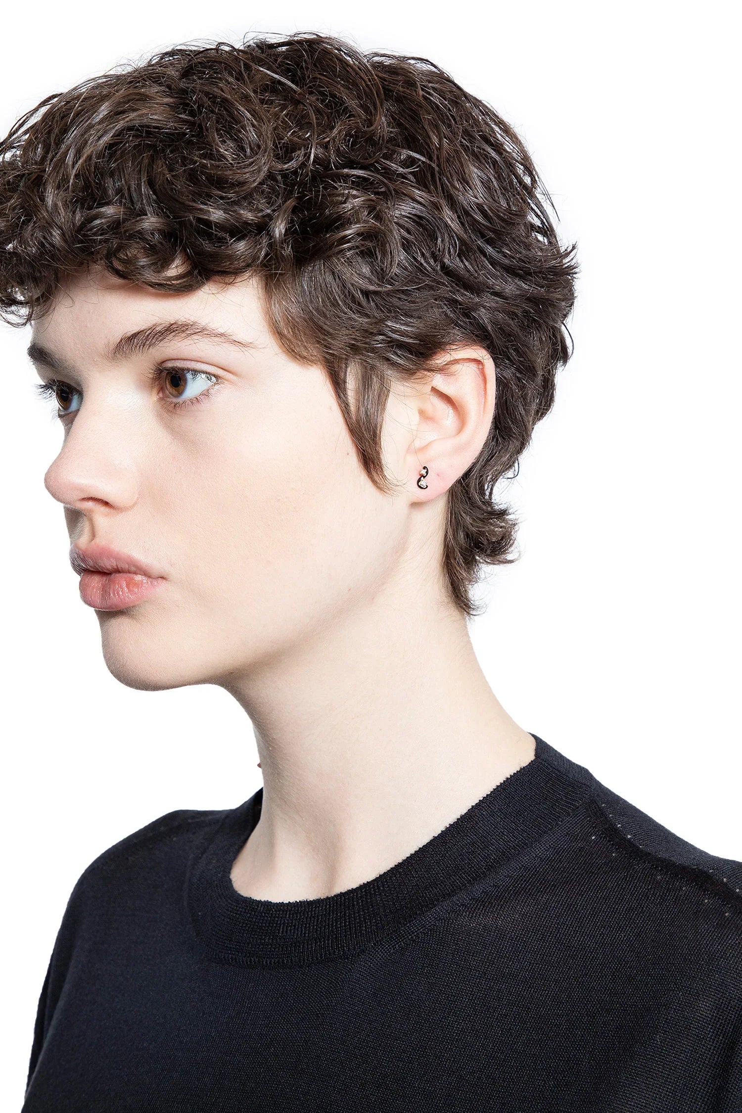 Mini Loop Single Earring - Antonioli.eu