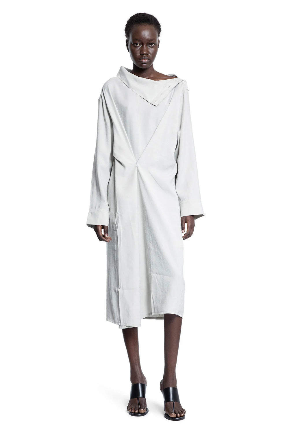 STUDIO NICHOLSON WOMAN GREY DRESSES - Antonioli.eu