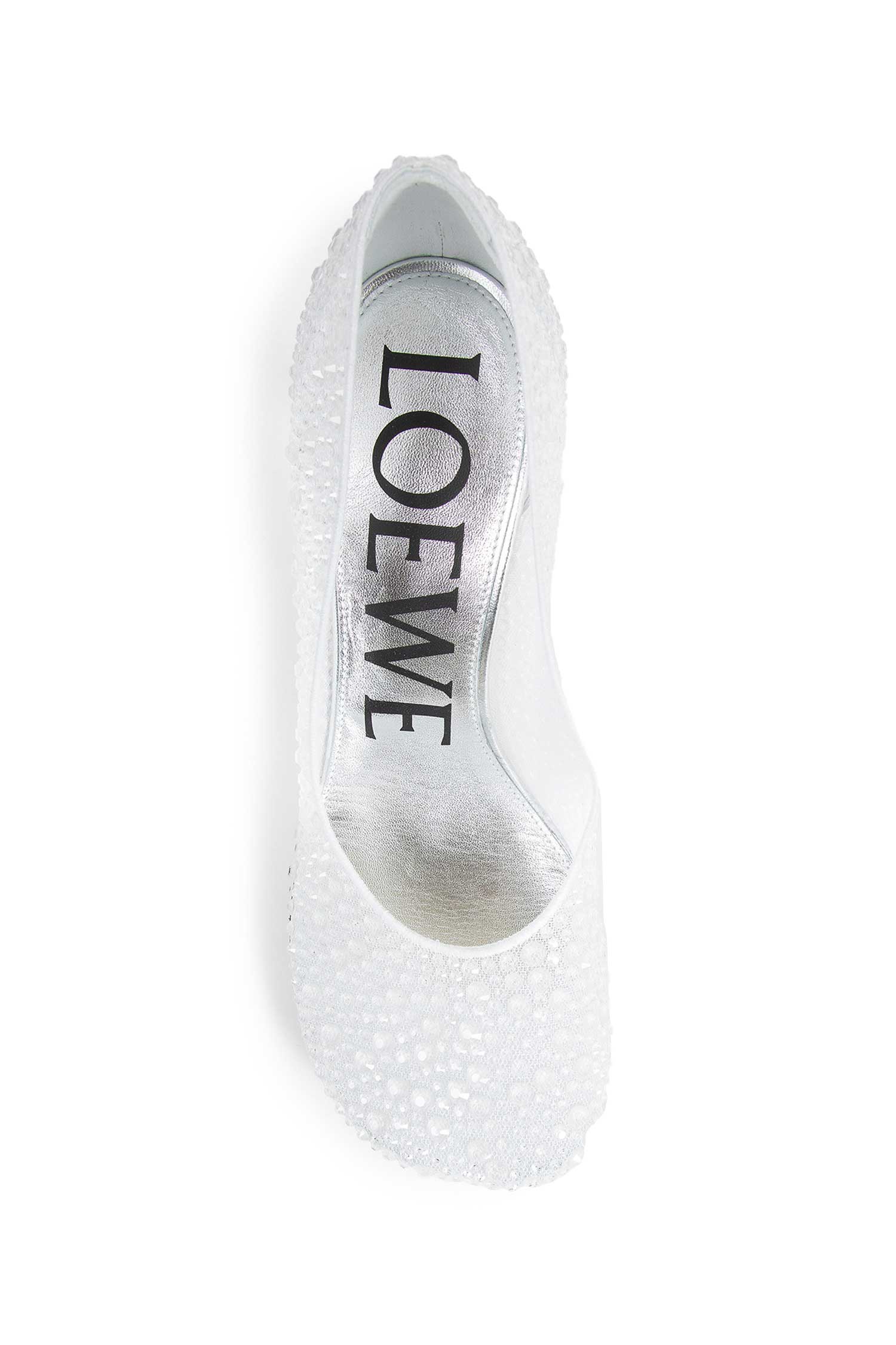 LOEWE WOMAN WHITE PUMPS