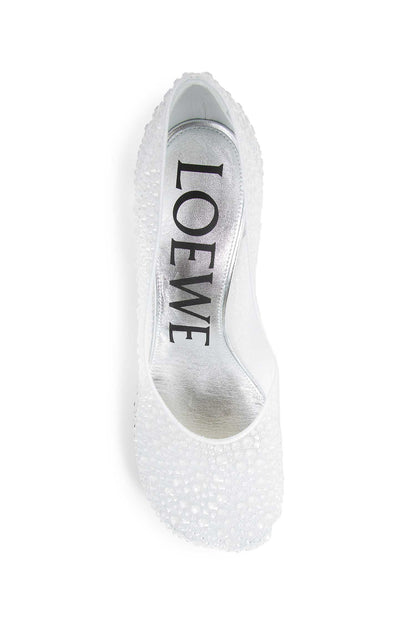 LOEWE WOMAN WHITE PUMPS