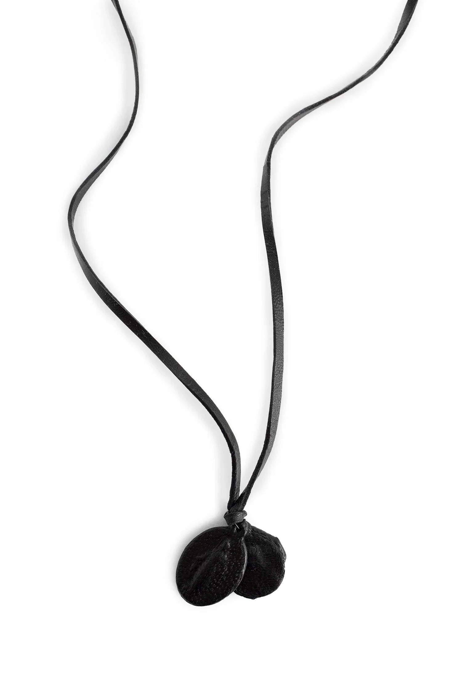 Leather Lucky Charm Necklace - Antonioli.eu