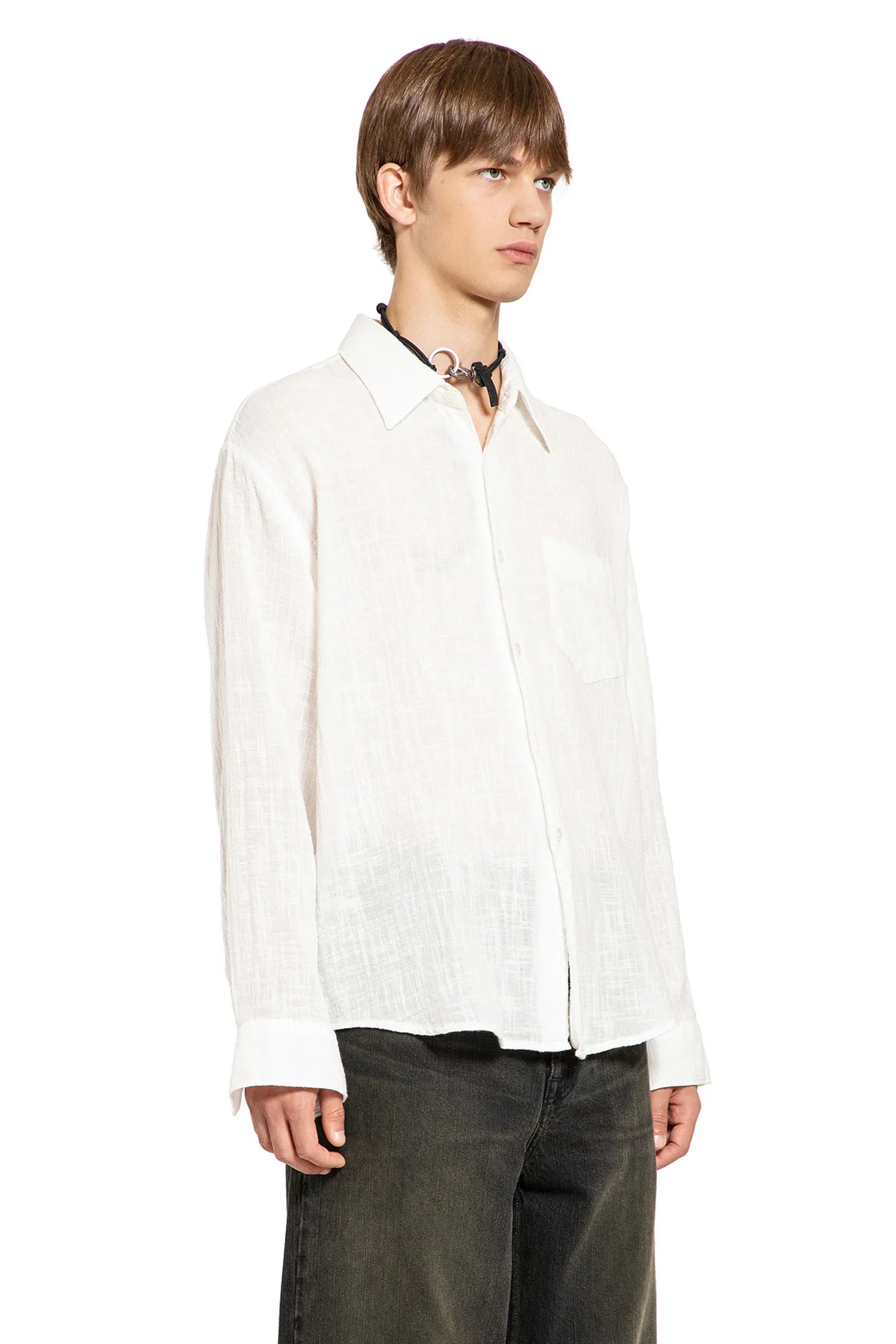 OUR LEGACY MAN OFF-WHITE SHIRTS - Antonioli.eu