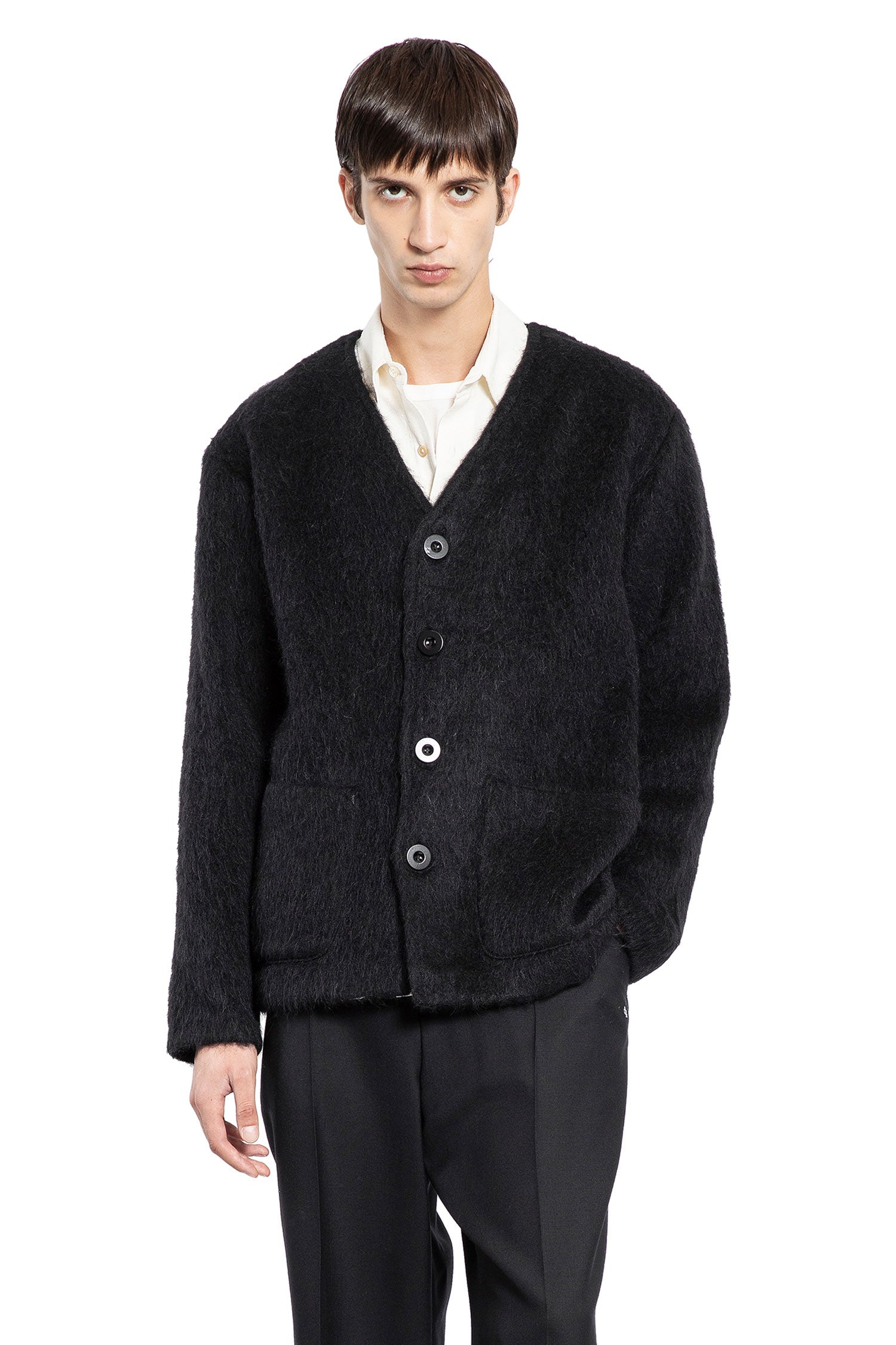 Wool Alpaca Cardigan - Antonioli.eu