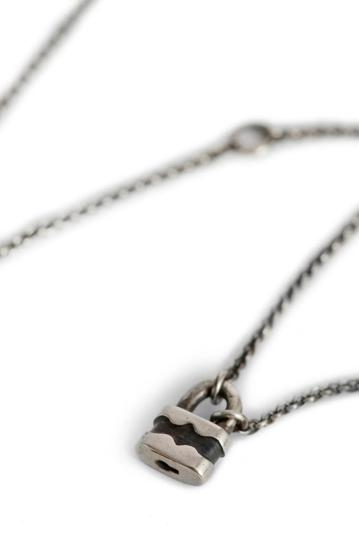 Mini Fine Lock Necklace - Antonioli.eu