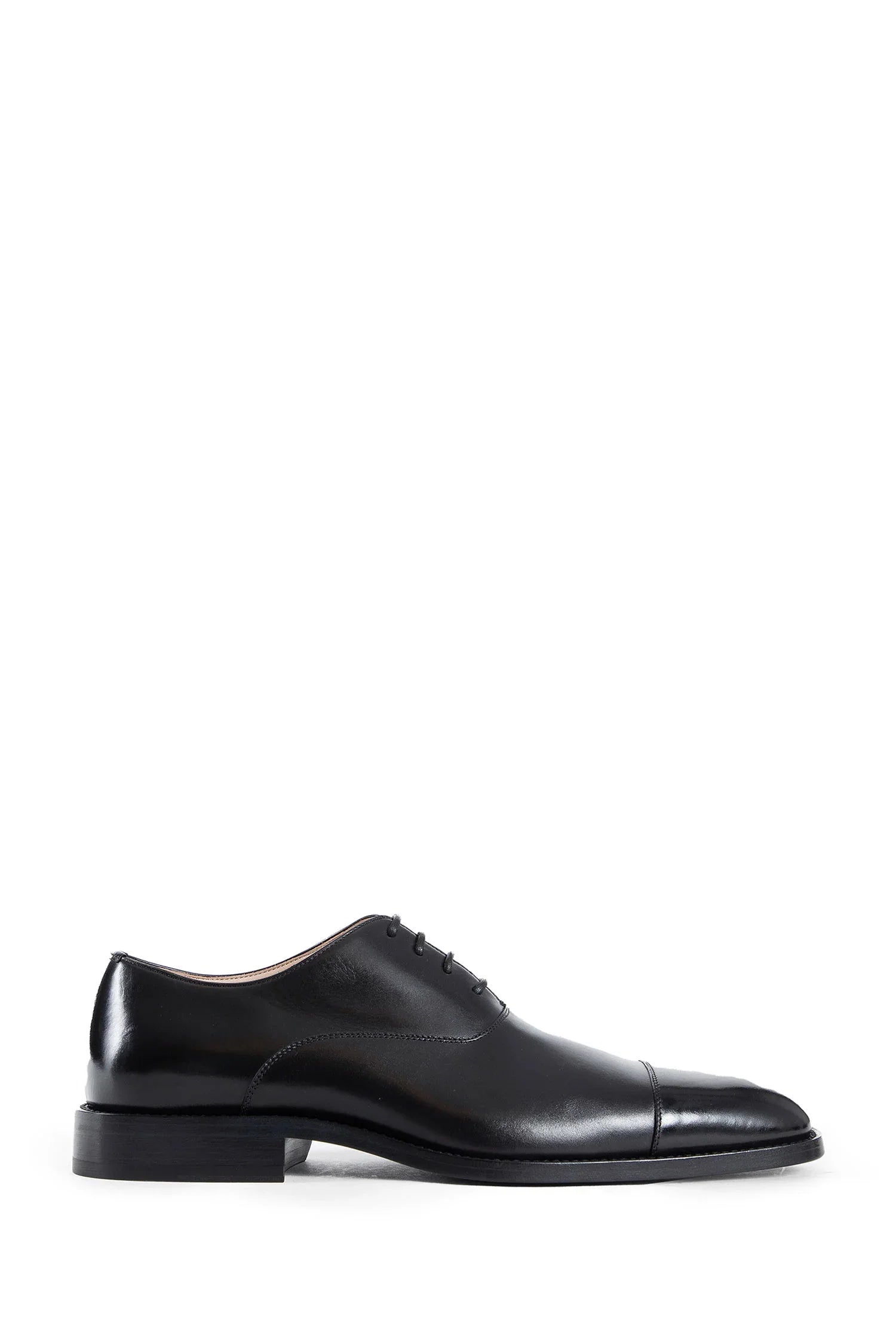 Crown Oxford Shoes in Shiny Calfskin - Antonioli.eu