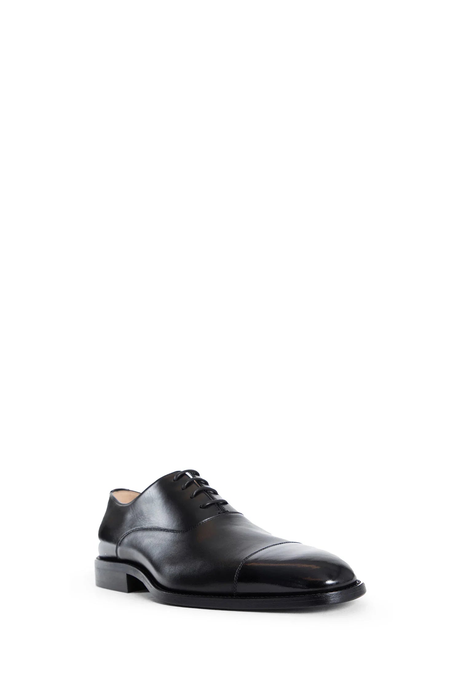 Crown Oxford Shoes in Shiny Calfskin - Antonioli.eu