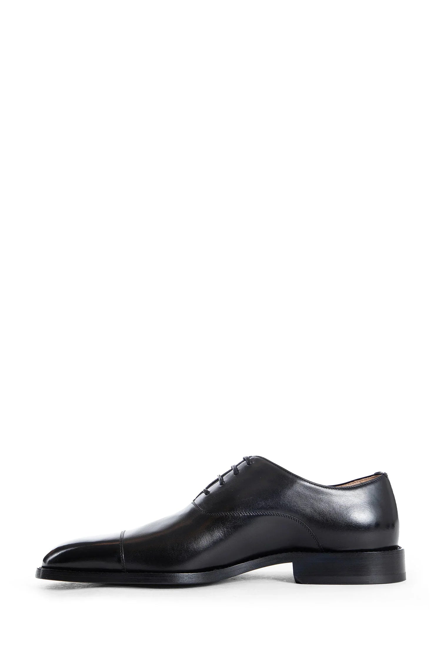 Crown Oxford Shoes in Shiny Calfskin - Antonioli.eu