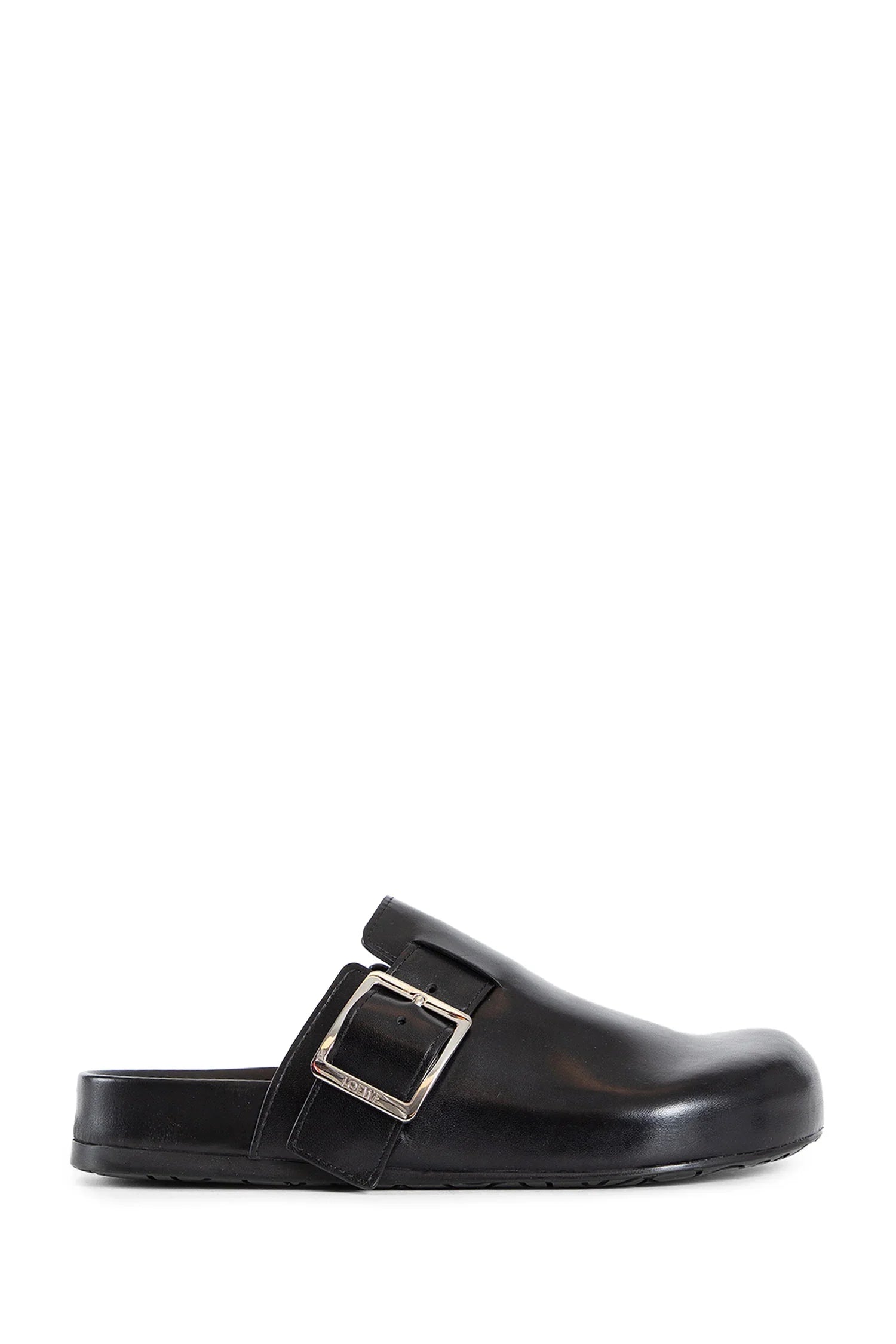 Ease Buckle mule in vegetable-tanned calfskin - Antonioli.eu