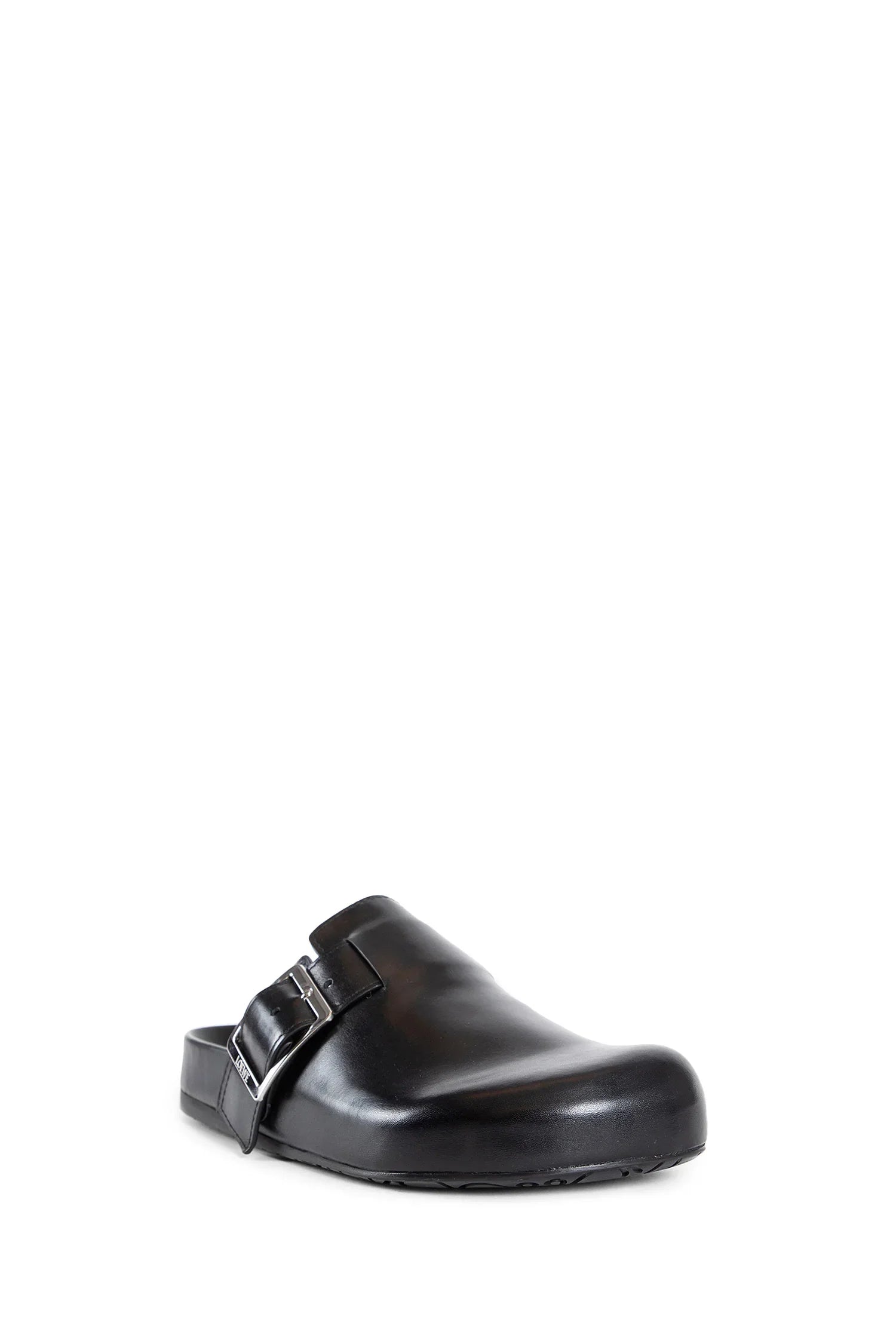 Ease Buckle mule in vegetable-tanned calfskin - Antonioli.eu