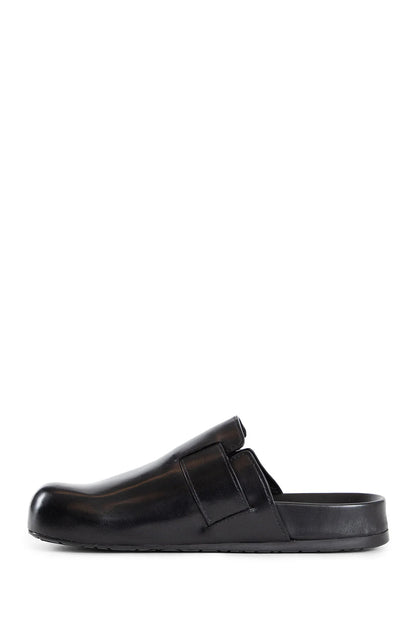 Ease Buckle mule in vegetable-tanned calfskin - Antonioli.eu