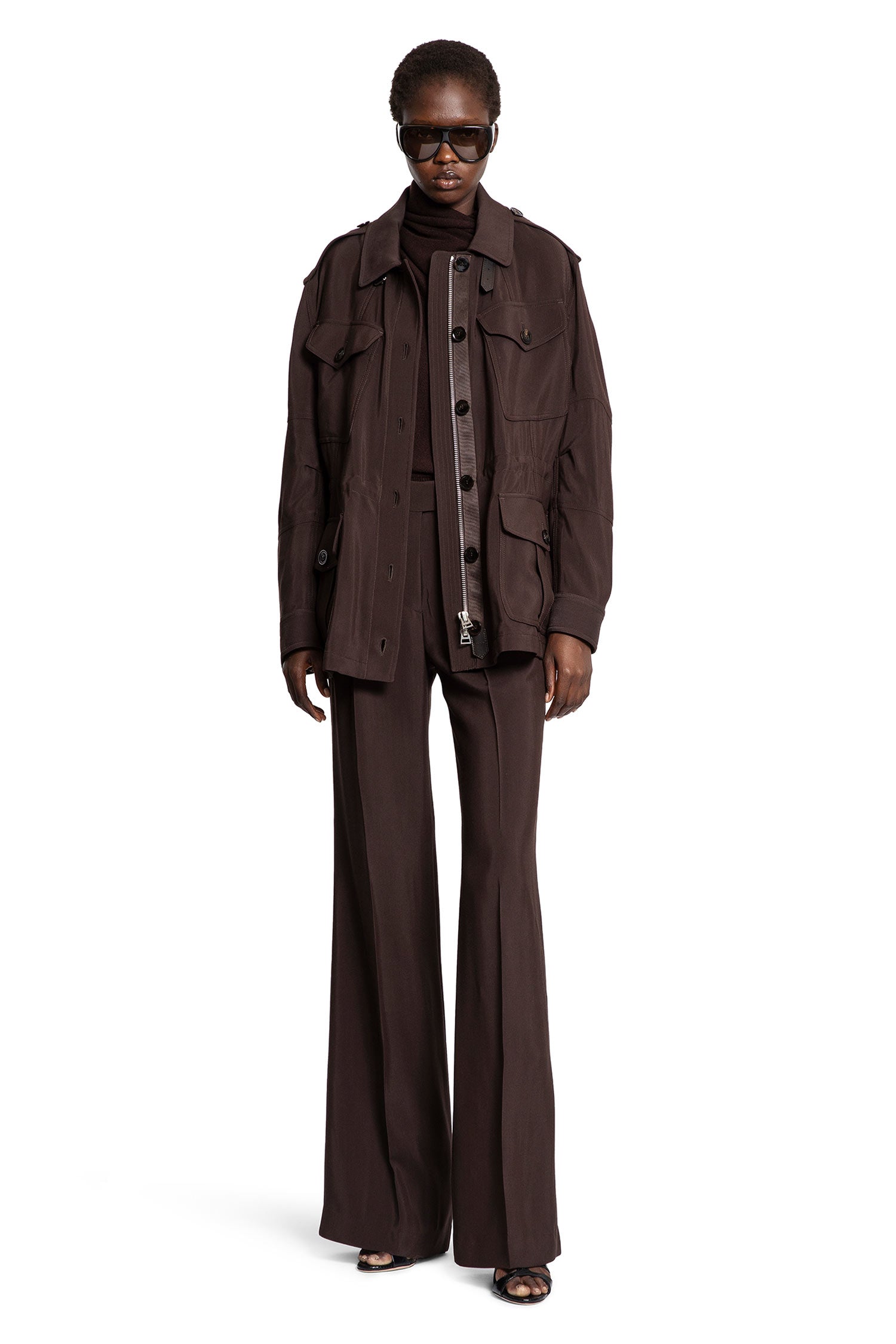 Wrap Collar Sweater - Antonioli.eu