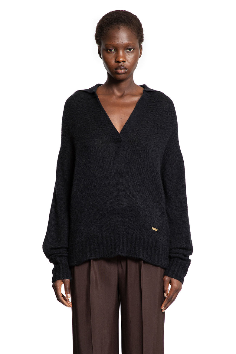 Cashmere Silk V-Neck Sweater - Antonioli.eu