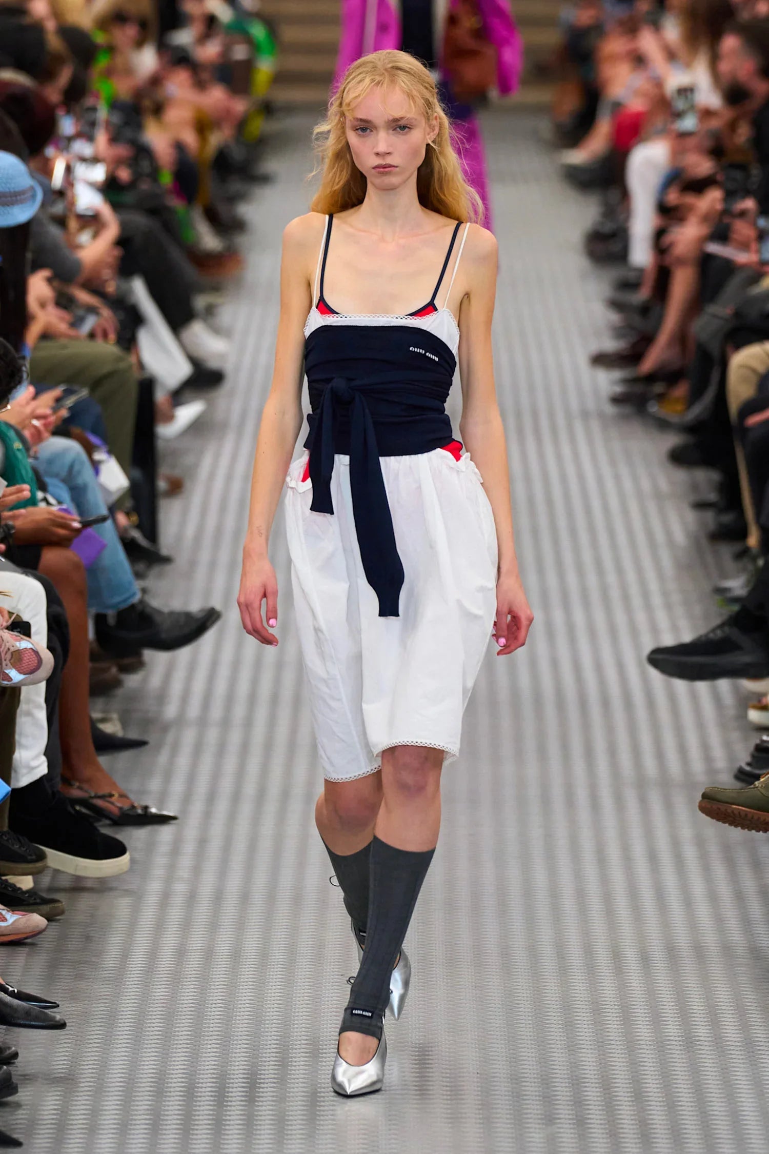 Slubbed Poplin Dress - Antonioli.eu