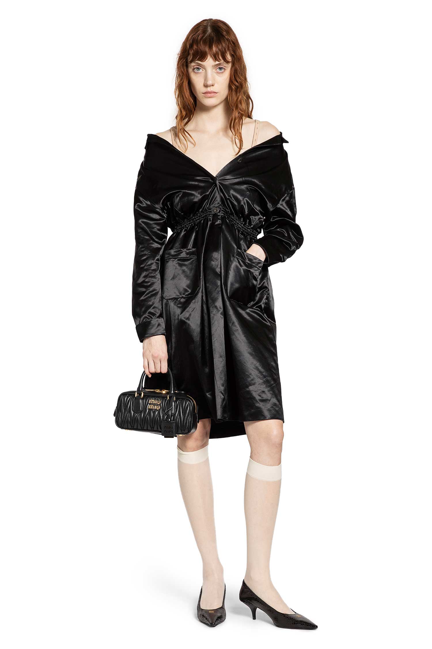 Satin Dress - Antonioli.eu
