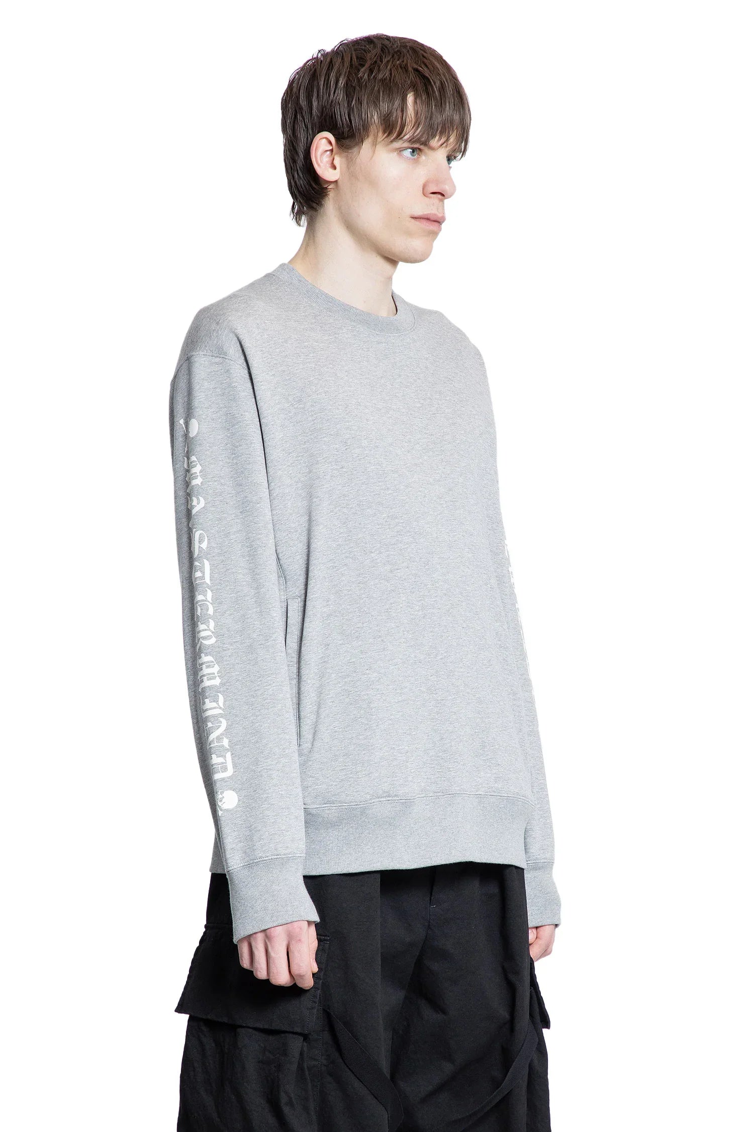 Cotton Jersey Logo Sweatshirt - Antonioli.eu