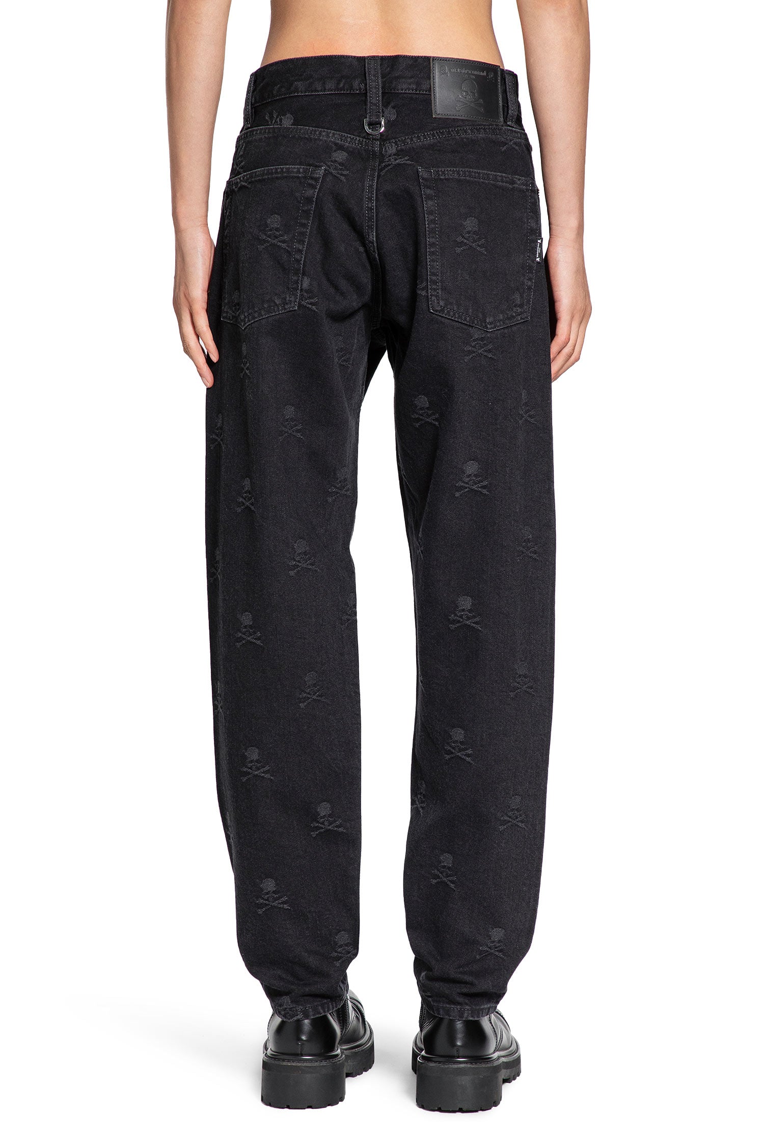 All Over Skull 5 Pocket Jeans