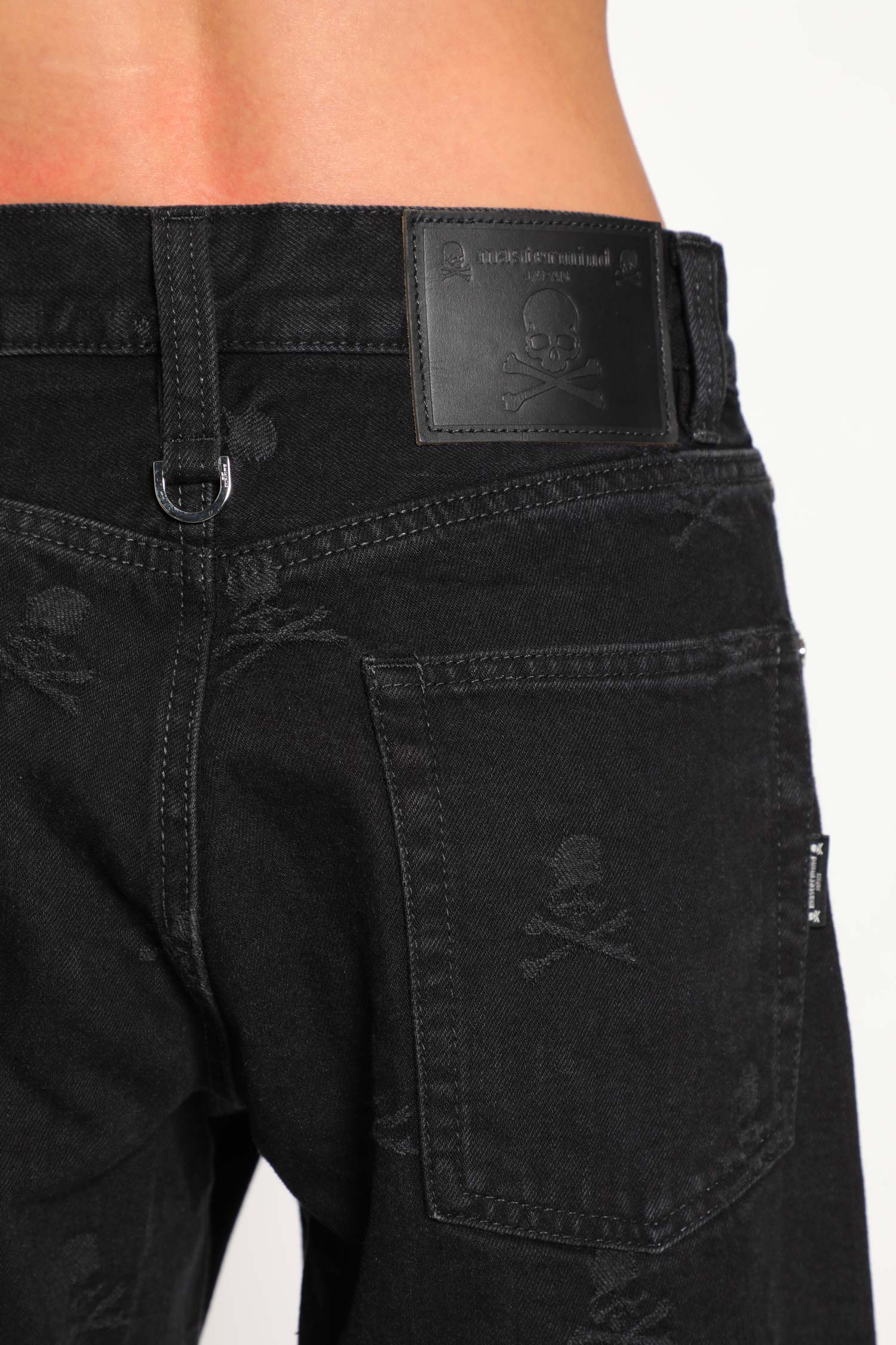 All Over Skull 5 Pocket Jeans
