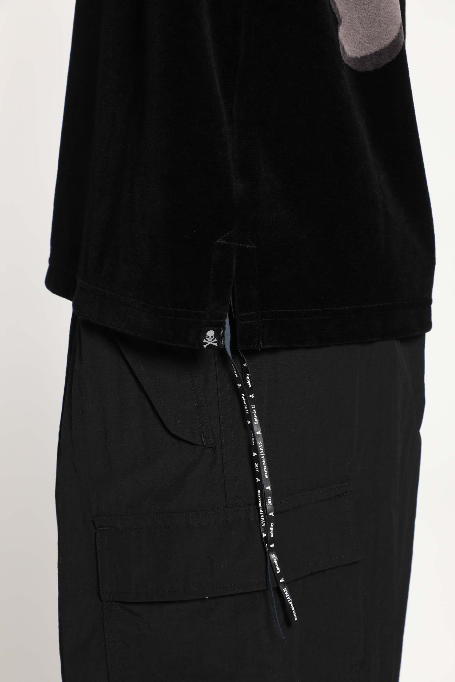 Velvet Logo Long Sleeve T-Shirt