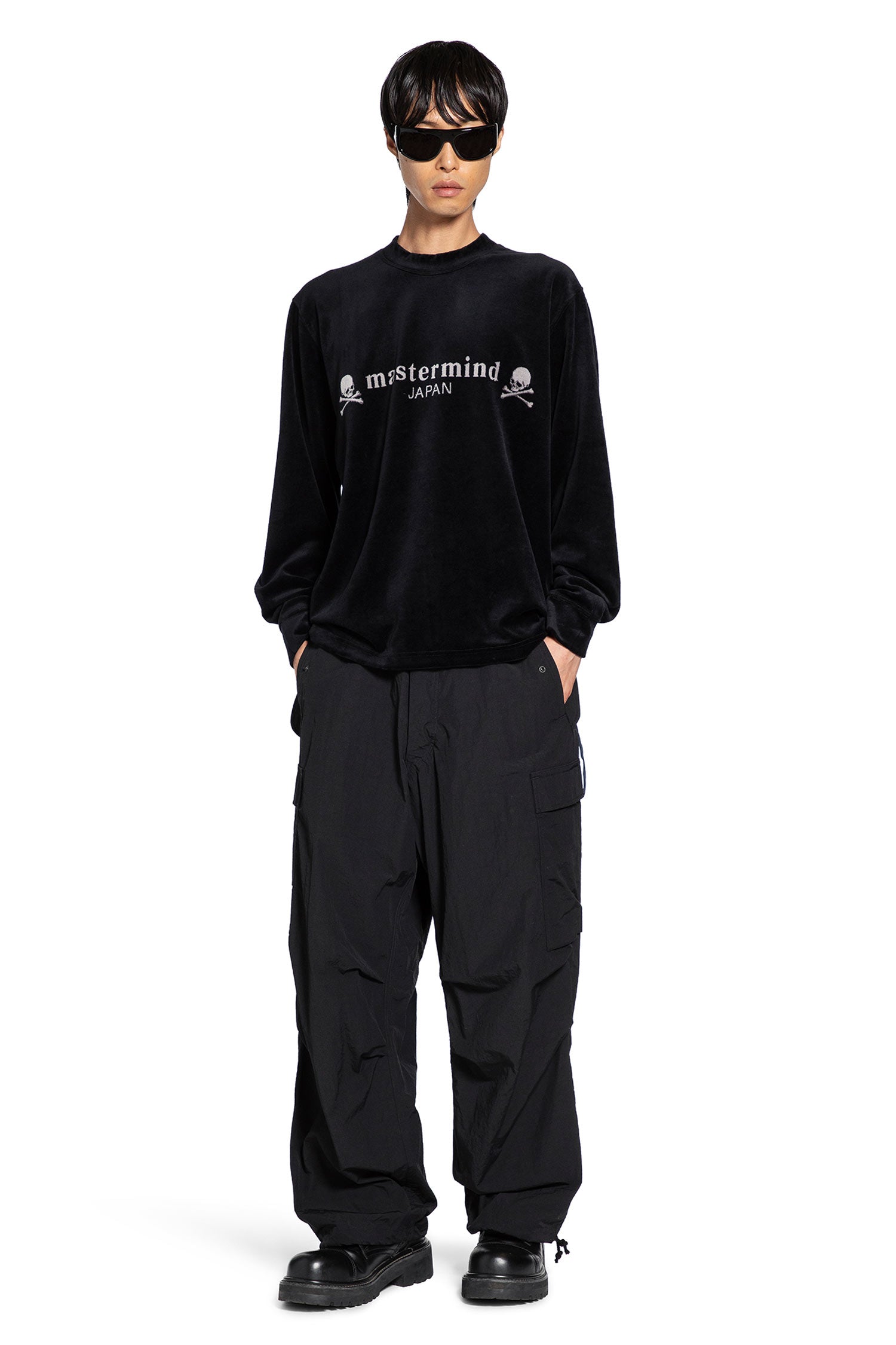 Velvet Logo Long Sleeve T-Shirt
