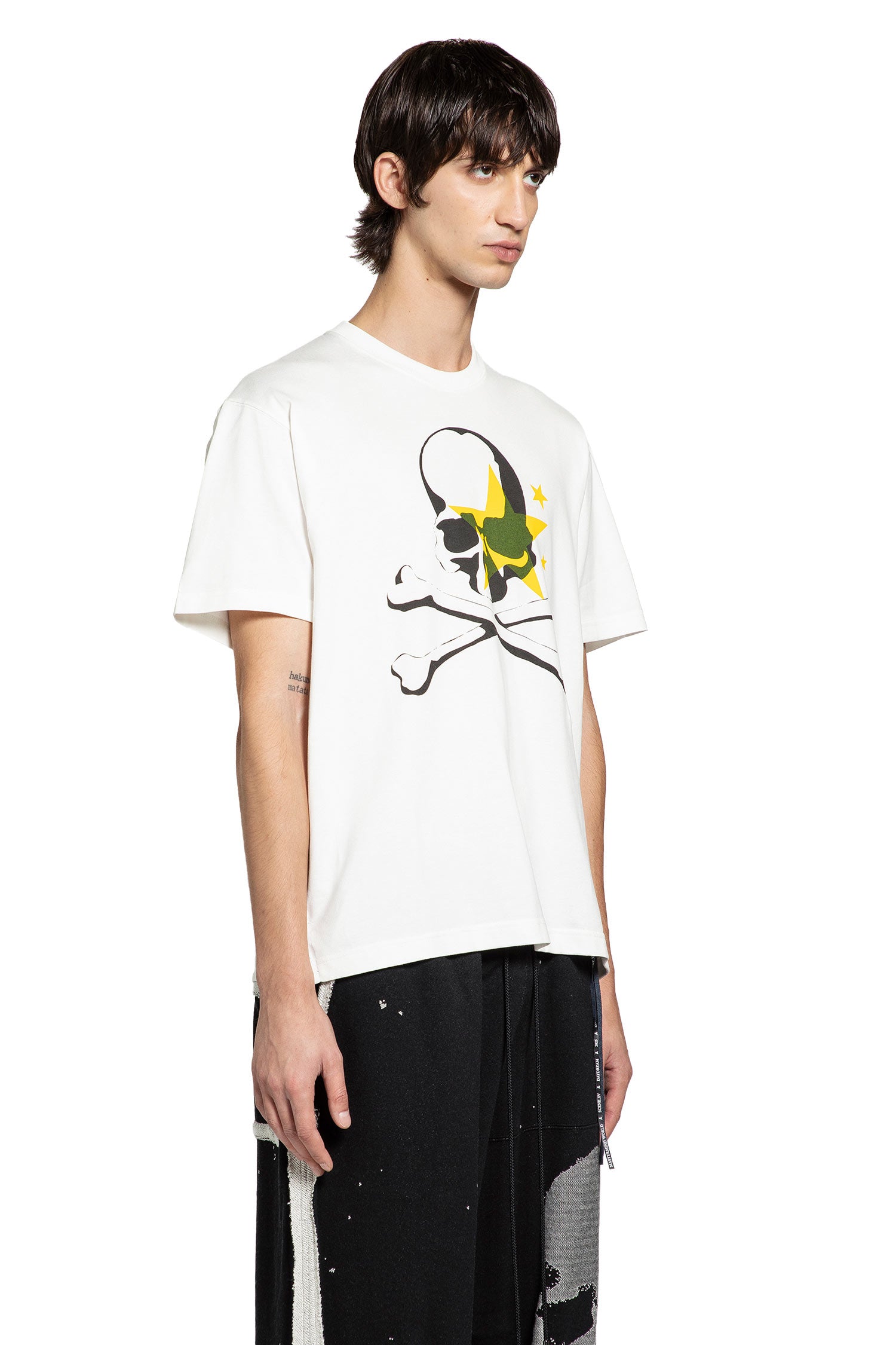 MASTERMIND WORLD MAN WHITE SHIRTS