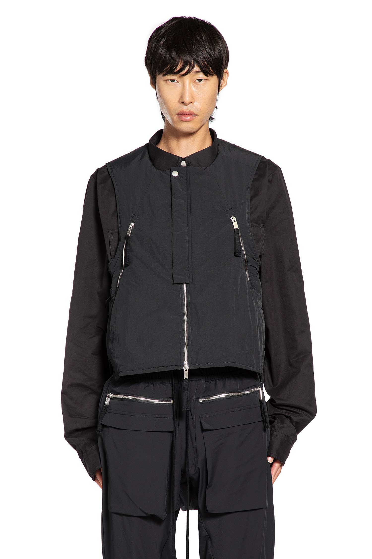 Nylon Bomber Vest