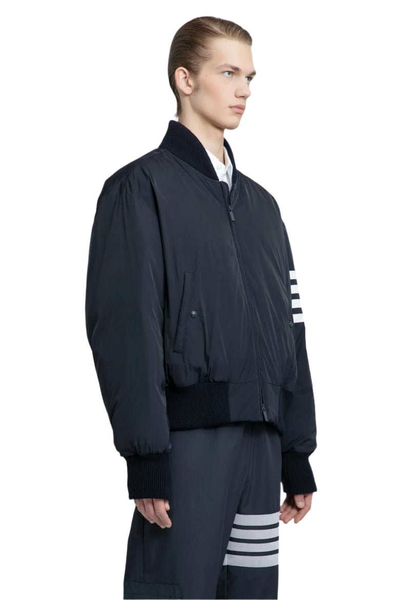 4-Bar Down Filled Blouson Jacket - Antonioli.eu