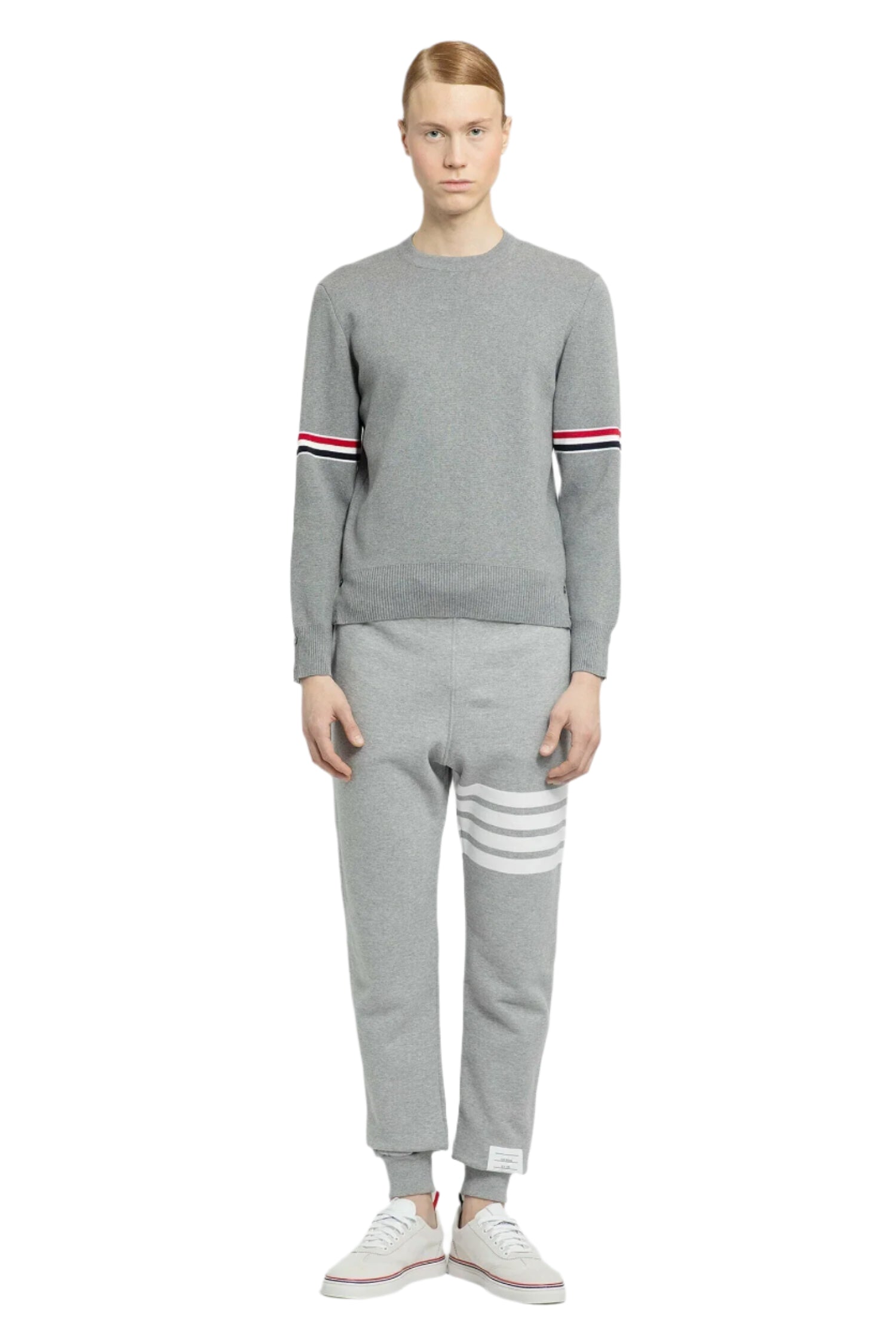 4-Bar Jersey Sweatpants - Antonioli.eu