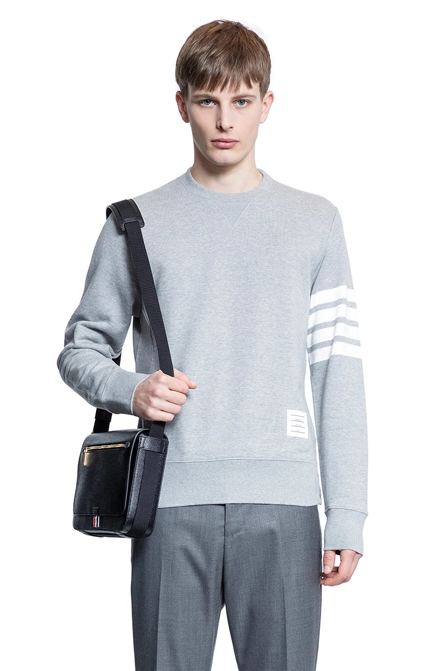 Loopback Jersey 4-Bar Sweatshirt - Antonioli.eu