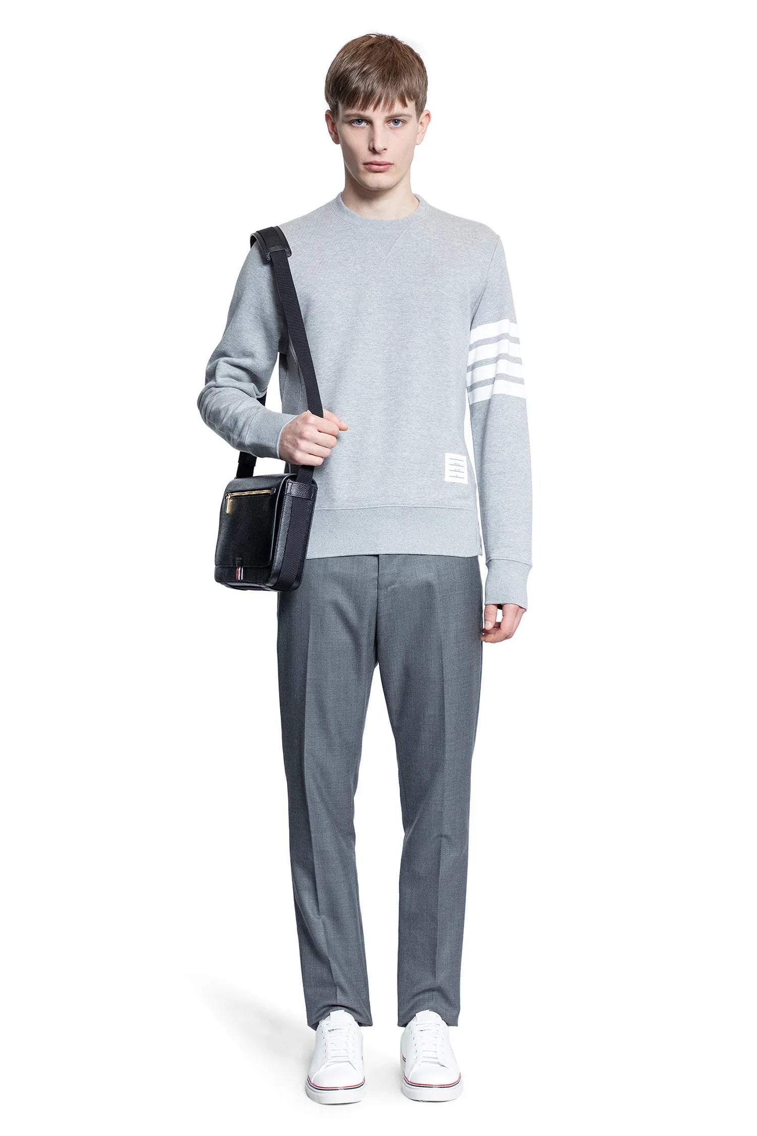 Loopback Jersey 4-Bar Sweatshirt - Antonioli.eu