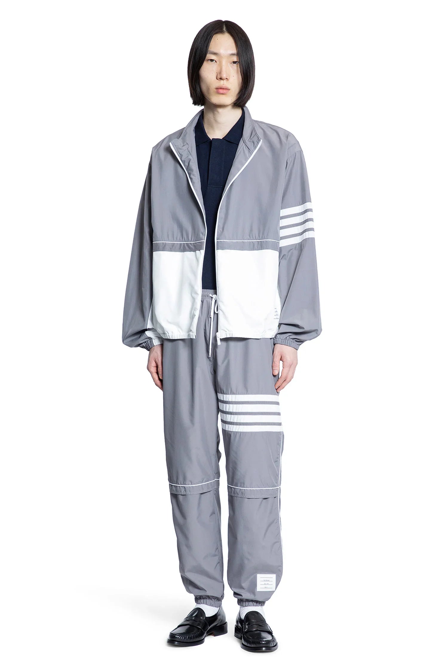 Ripstop 4-Bar Windbreaker - Antonioli.eu