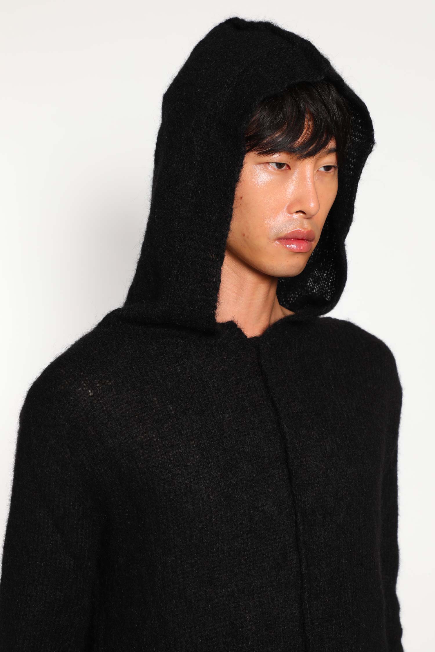 Alpaca Knit Hoodie