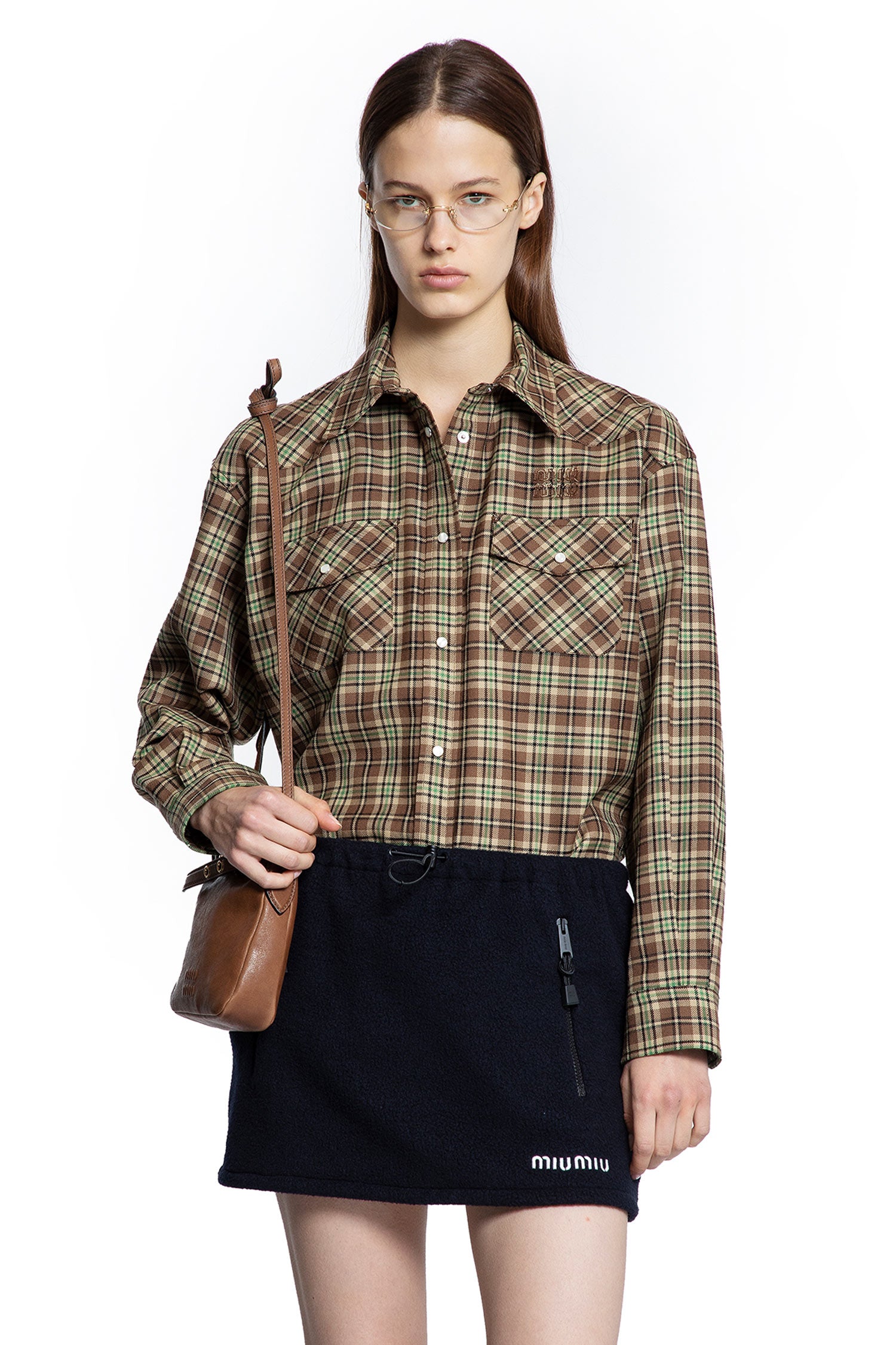Check Wool Shirt - Antonioli.eu